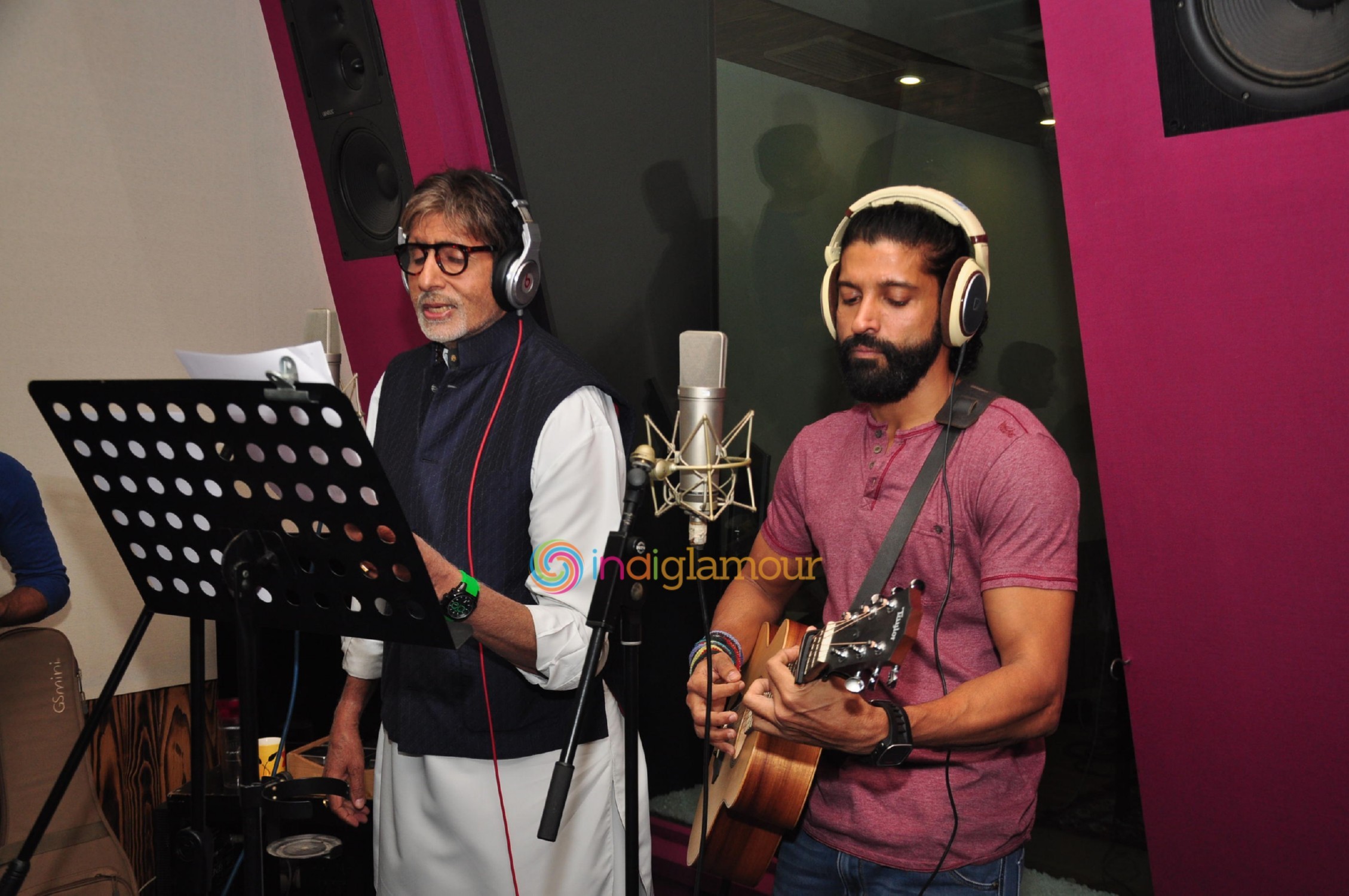 Song Recording of Film Wazir in Mumbai Event hd photo