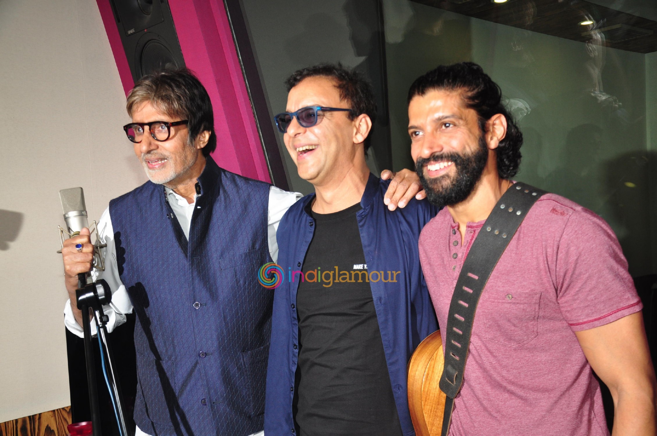 Song Recording of Film Wazir in Mumbai Event hd photo