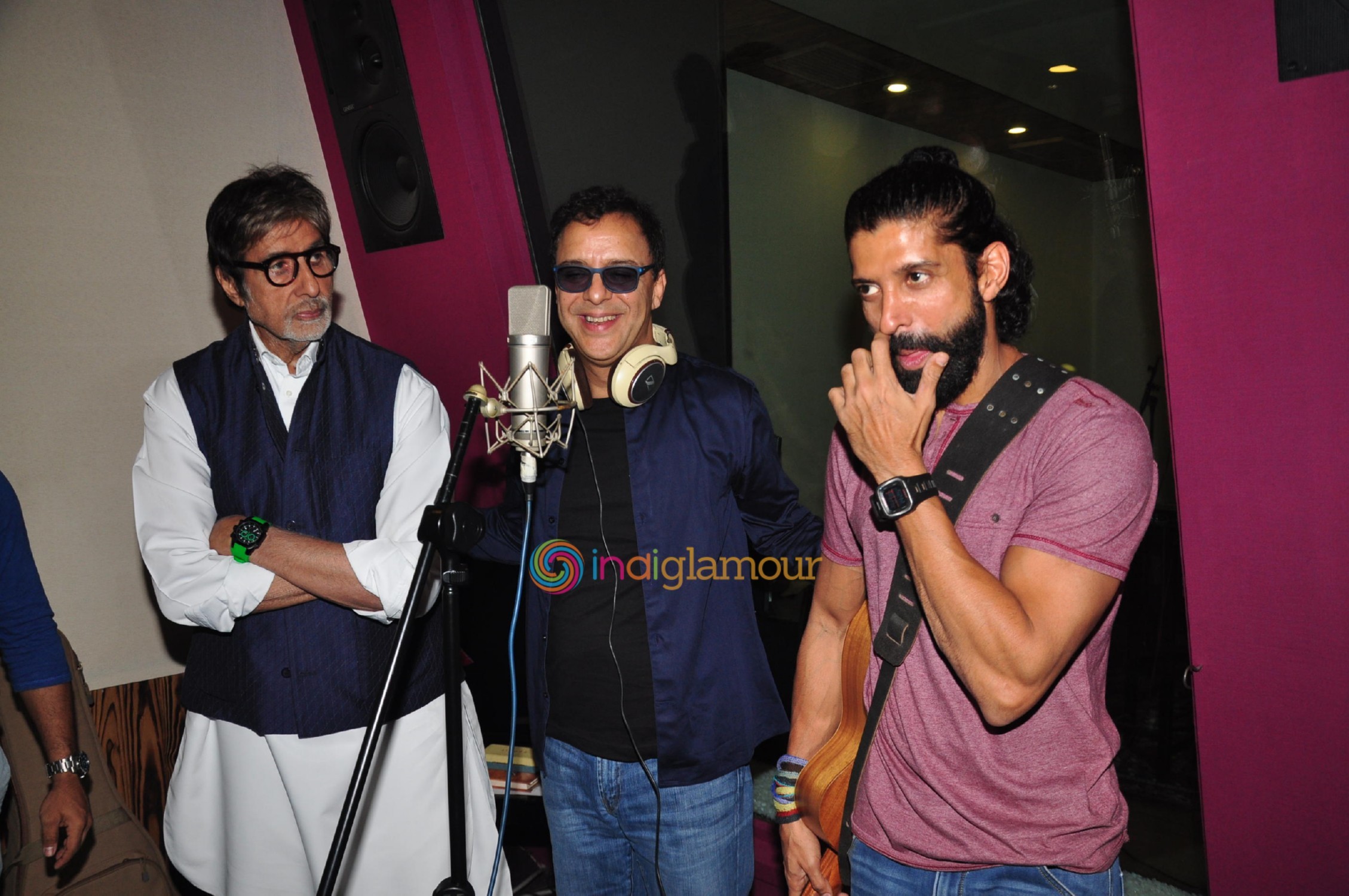 Song Recording of Film Wazir in Mumbai Event hd photo
