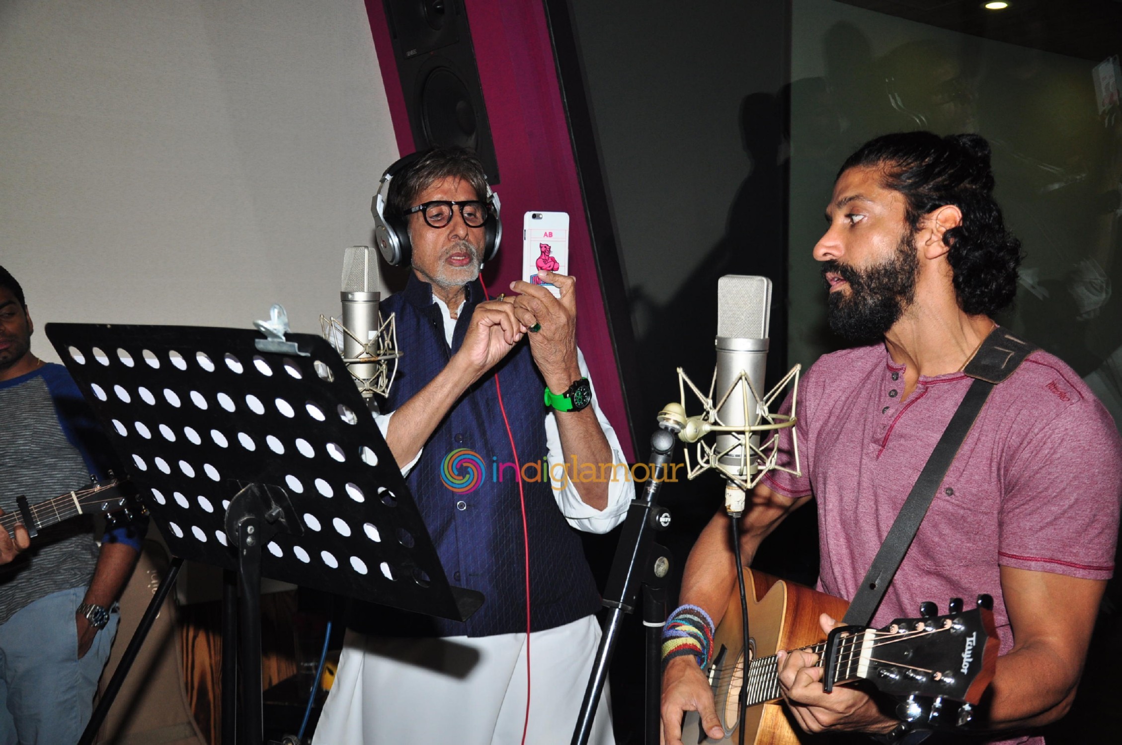Song Recording of Film Wazir in Mumbai Event hd photo