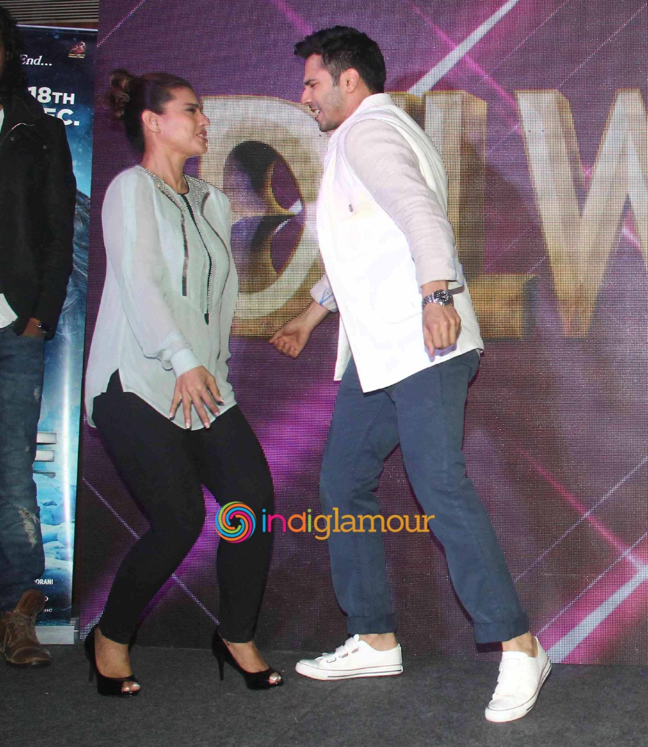 Dilwale Music Celebration with Starcast of the Film at JW Marriot Event hd photo