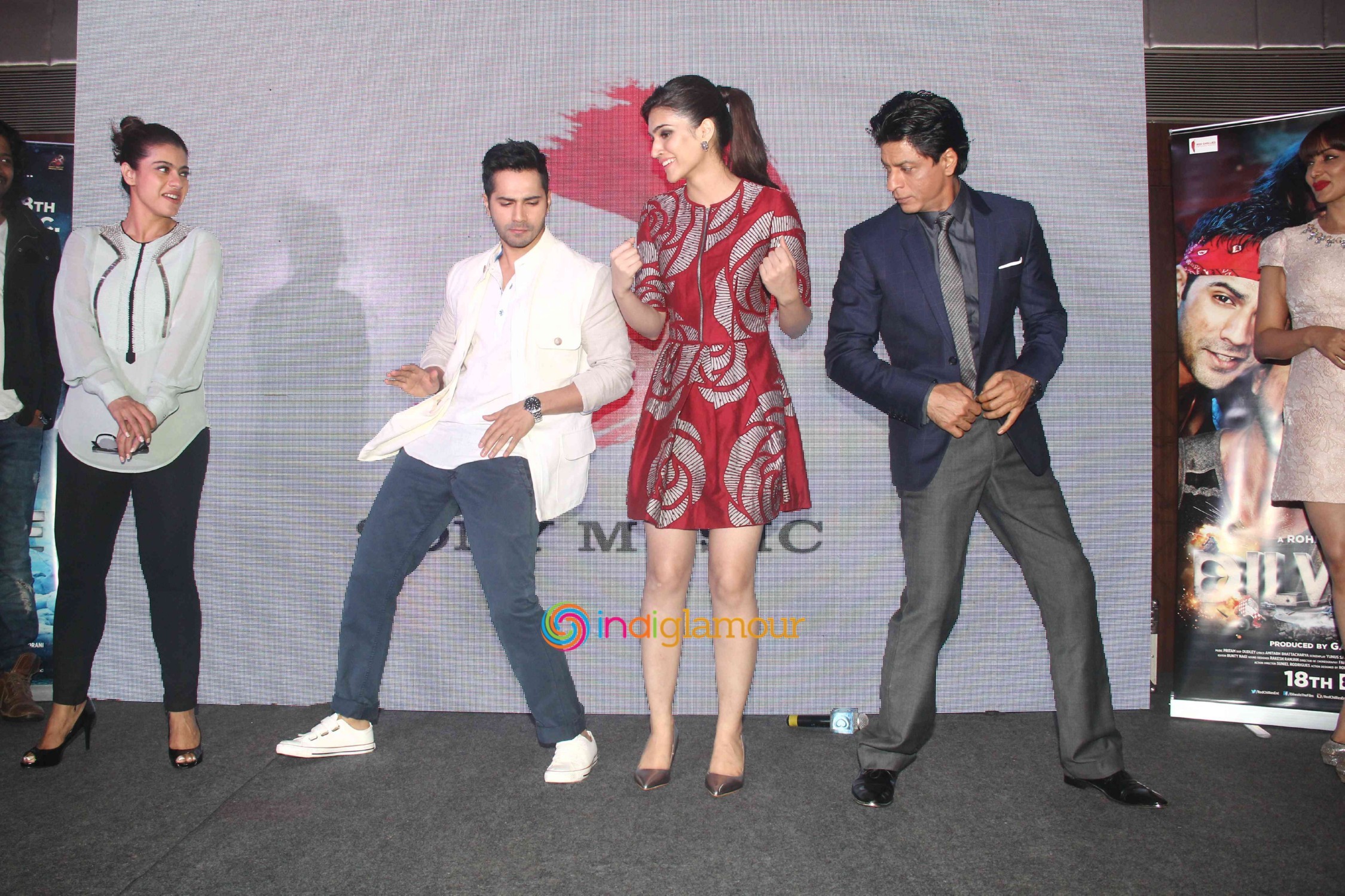 Dilwale Music Celebration with Starcast of the Film at JW Marriot Event hd photo