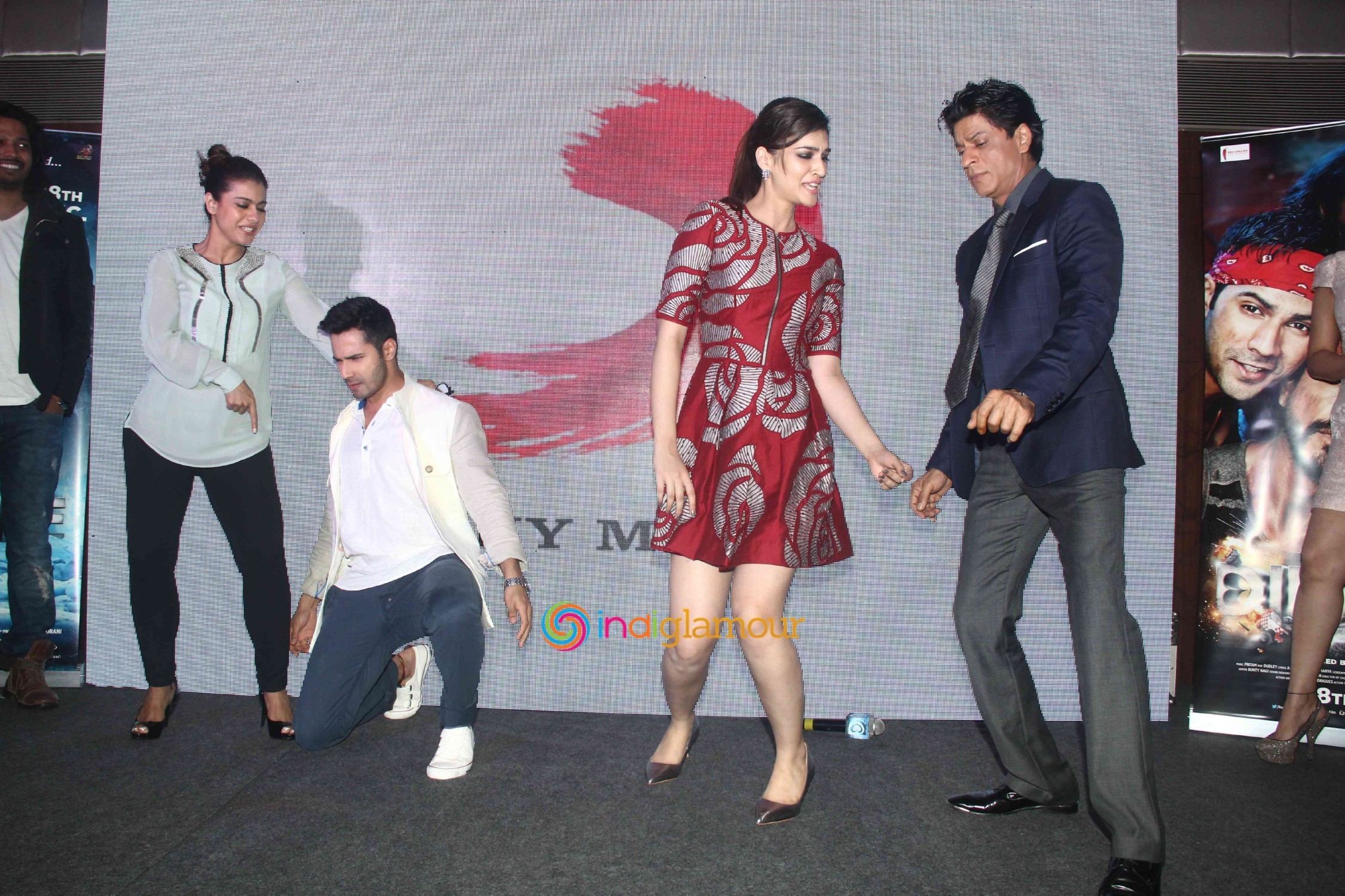 Dilwale Music Celebration with Starcast of the Film at JW Marriot Event hd photo