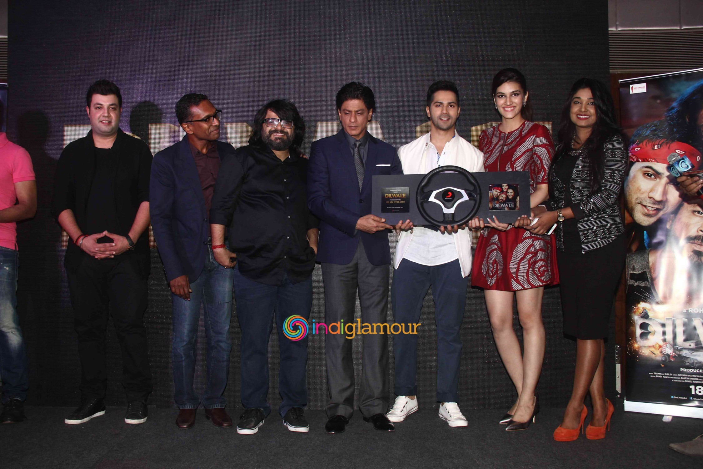 Dilwale Music Celebration with Starcast of the Film at JW Marriot Event hd photo