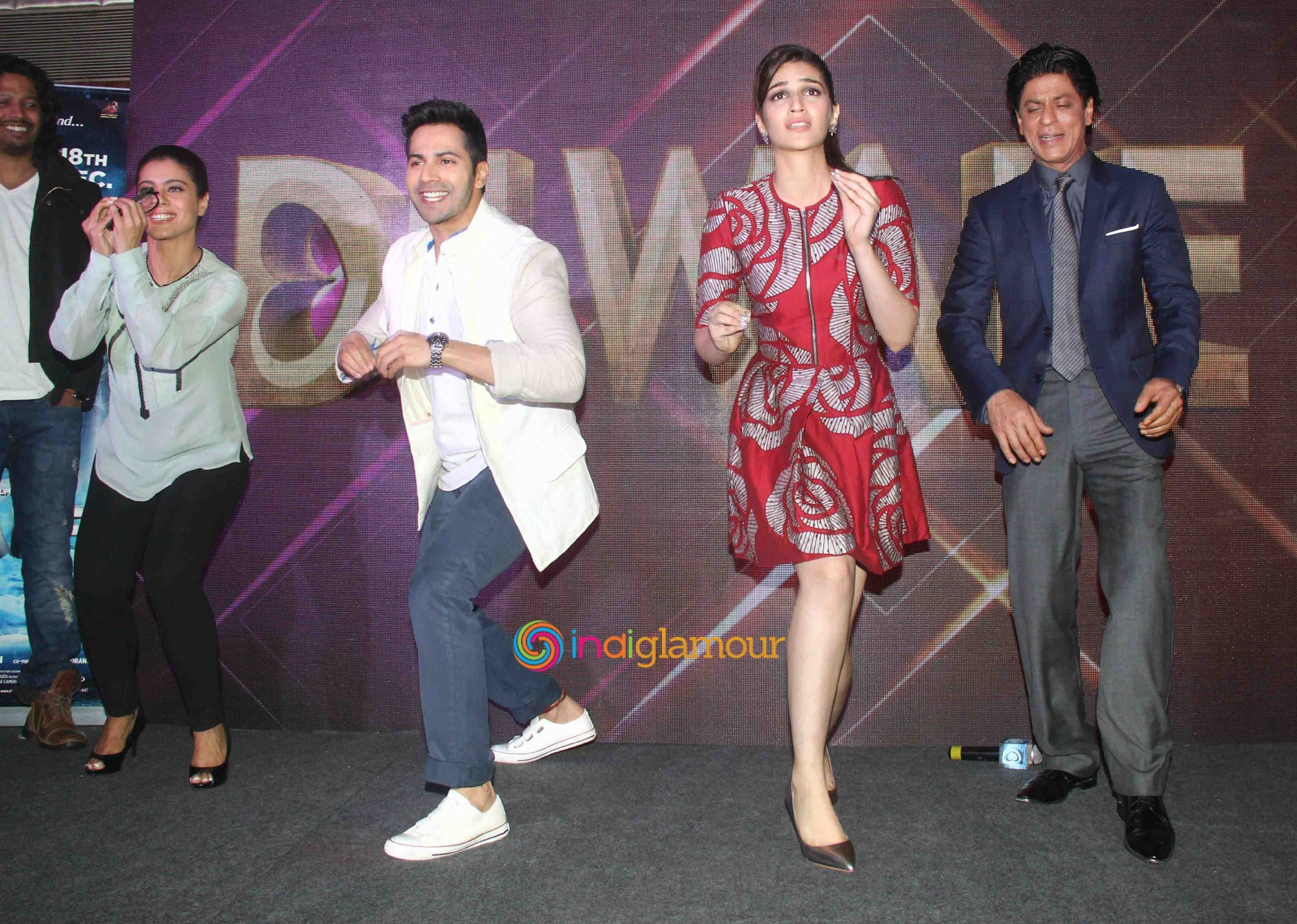 Dilwale Music Celebration with Starcast of the Film at JW Marriot Event hd photo