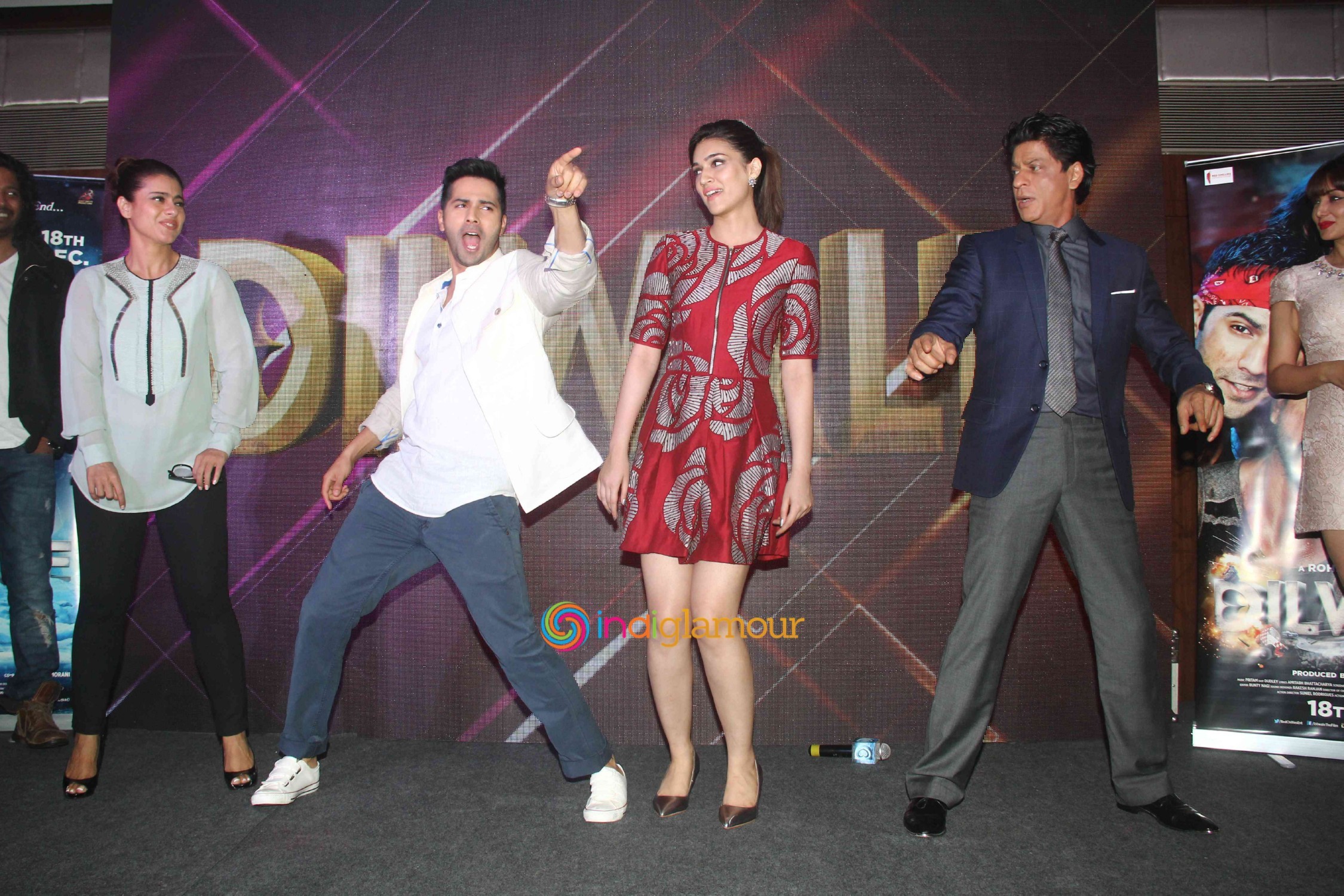 Dilwale Music Celebration with Starcast of the Film at JW Marriot Event hd photo
