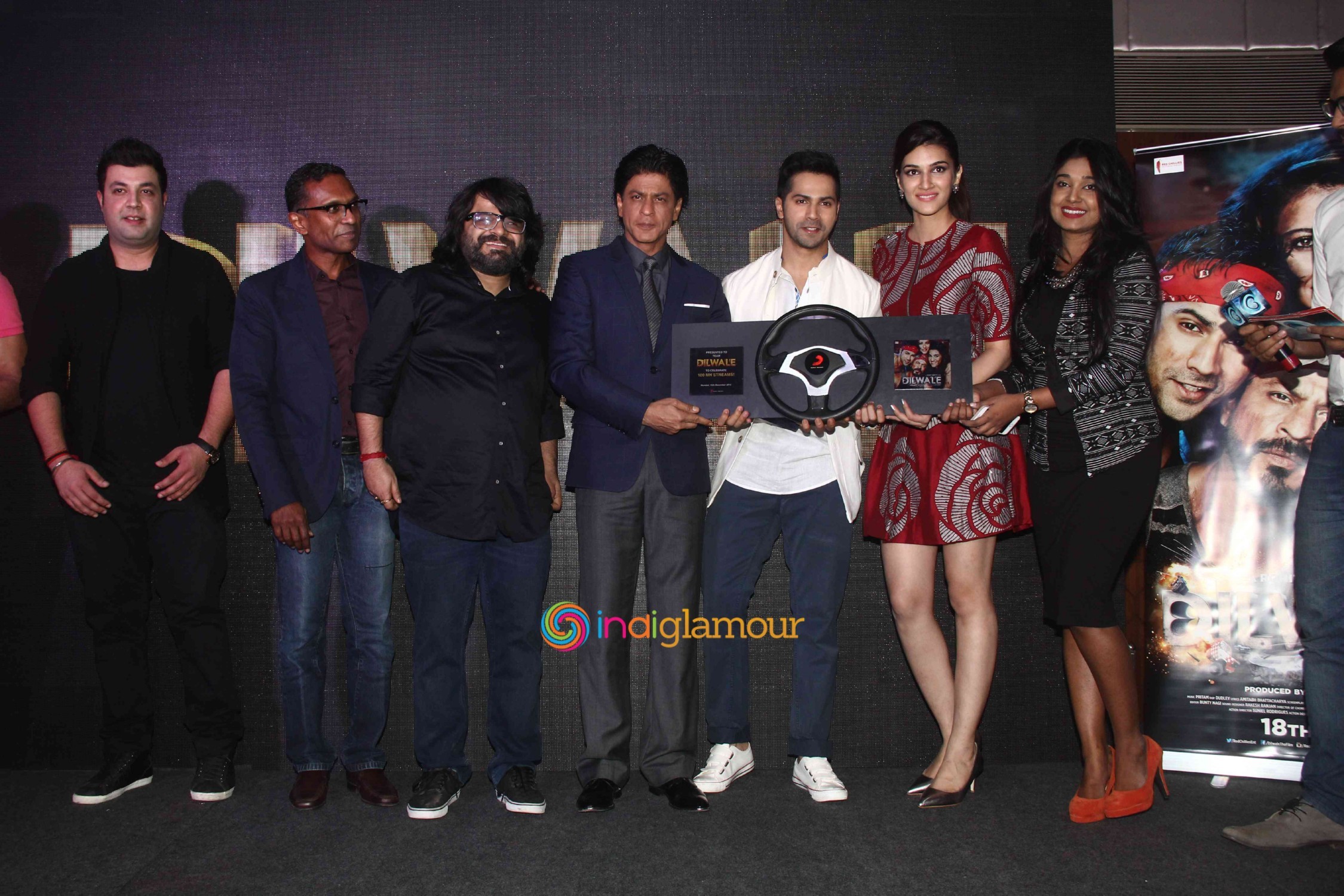 Dilwale Music Celebration with Starcast of the Film at JW Marriot Event hd photo