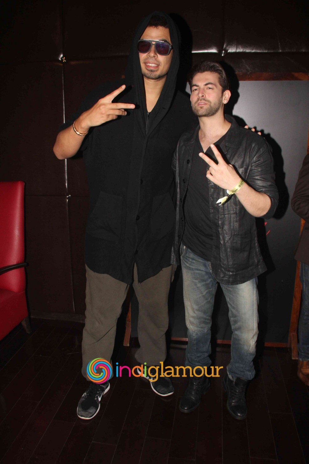 Neil Nitin Mukesh Host World Topmost DJ Afrojack Event hd photo
