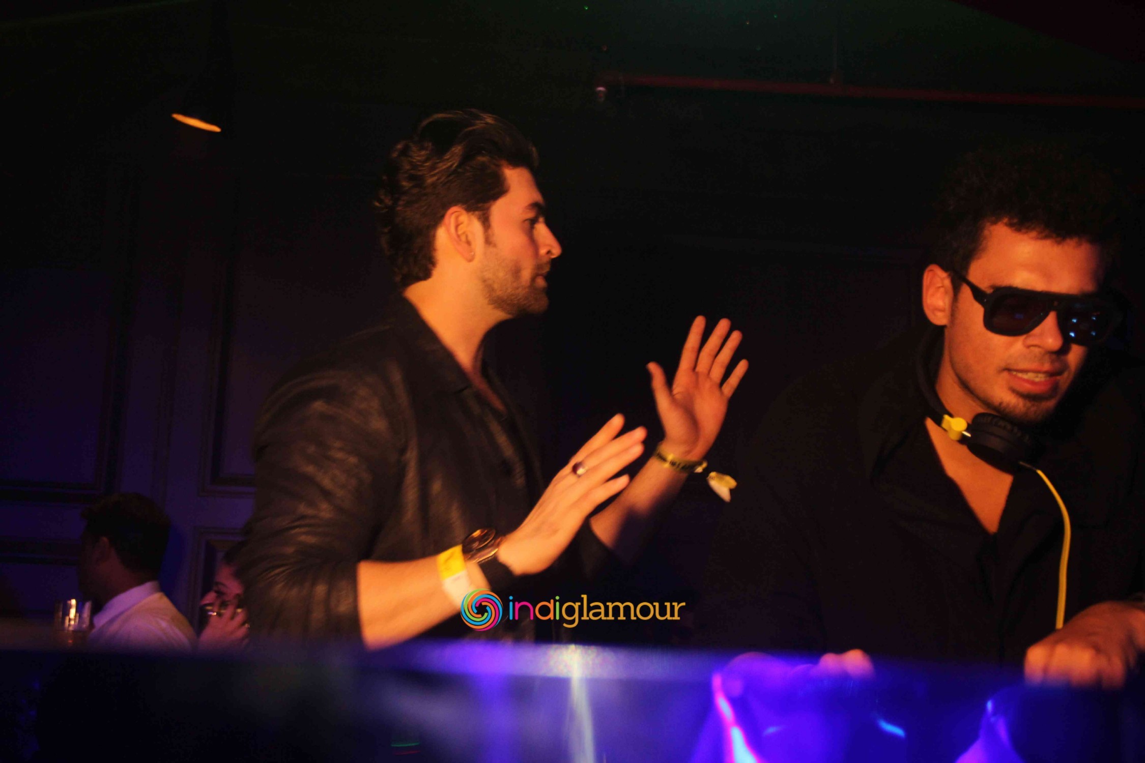 Neil Nitin Mukesh Host World Topmost DJ Afrojack Event hd photo