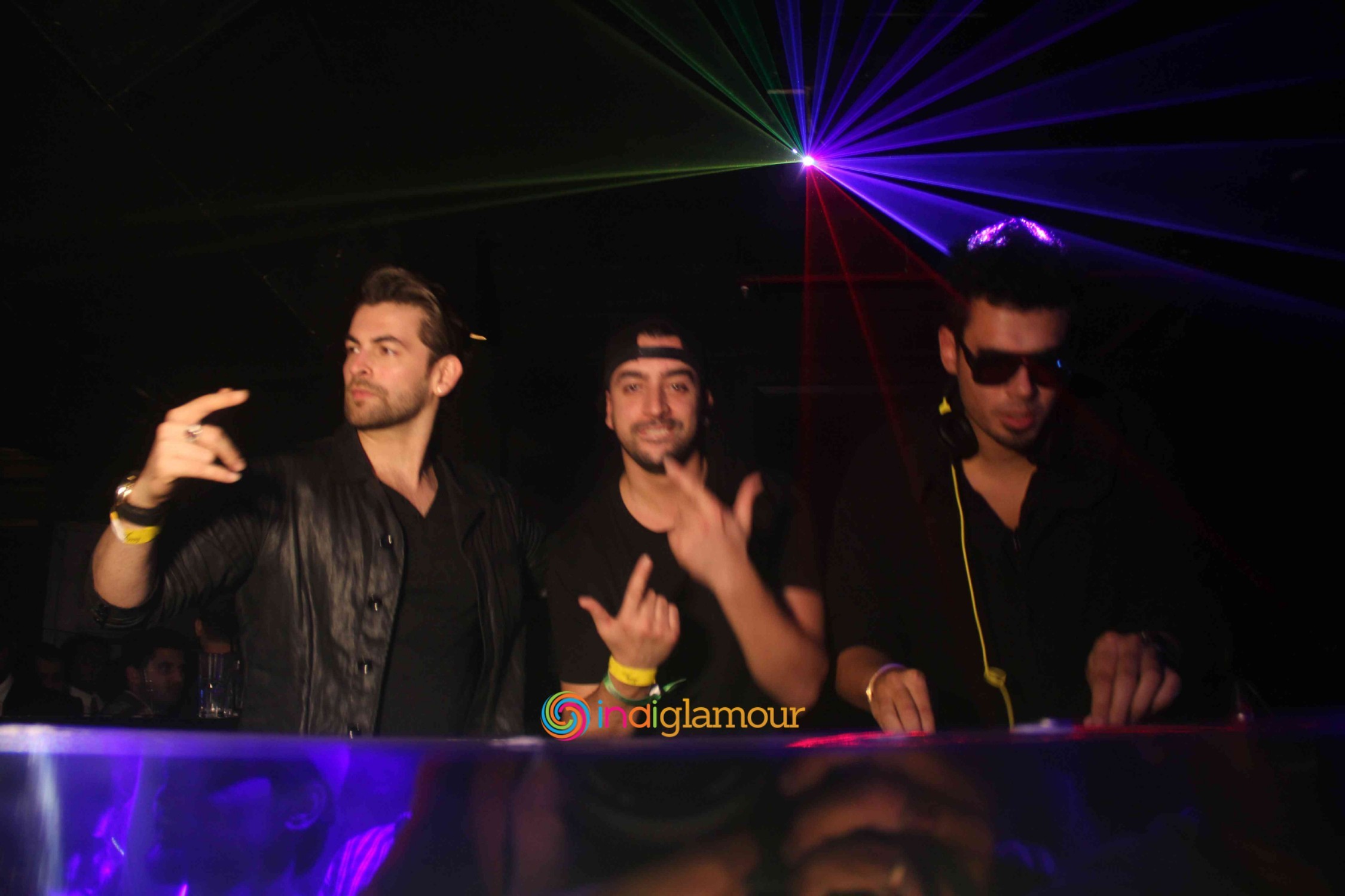 Neil Nitin Mukesh Host World Topmost DJ Afrojack Event hd photo