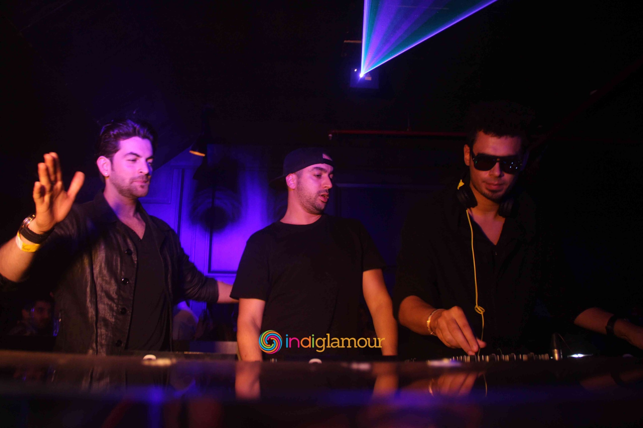Neil Nitin Mukesh Host World Topmost DJ Afrojack Event hd photo