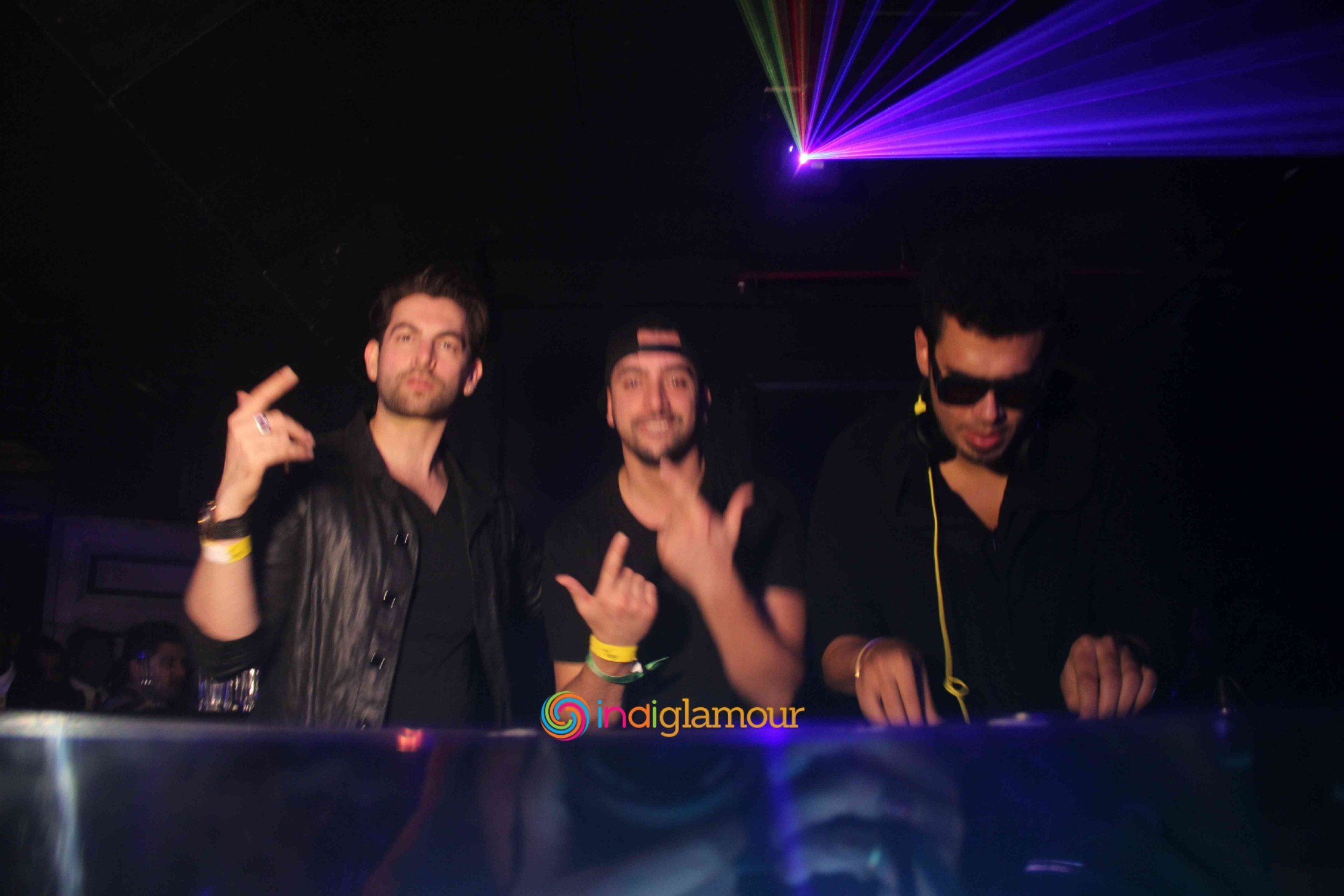 Neil Nitin Mukesh Host World Topmost DJ Afrojack Event hd photo