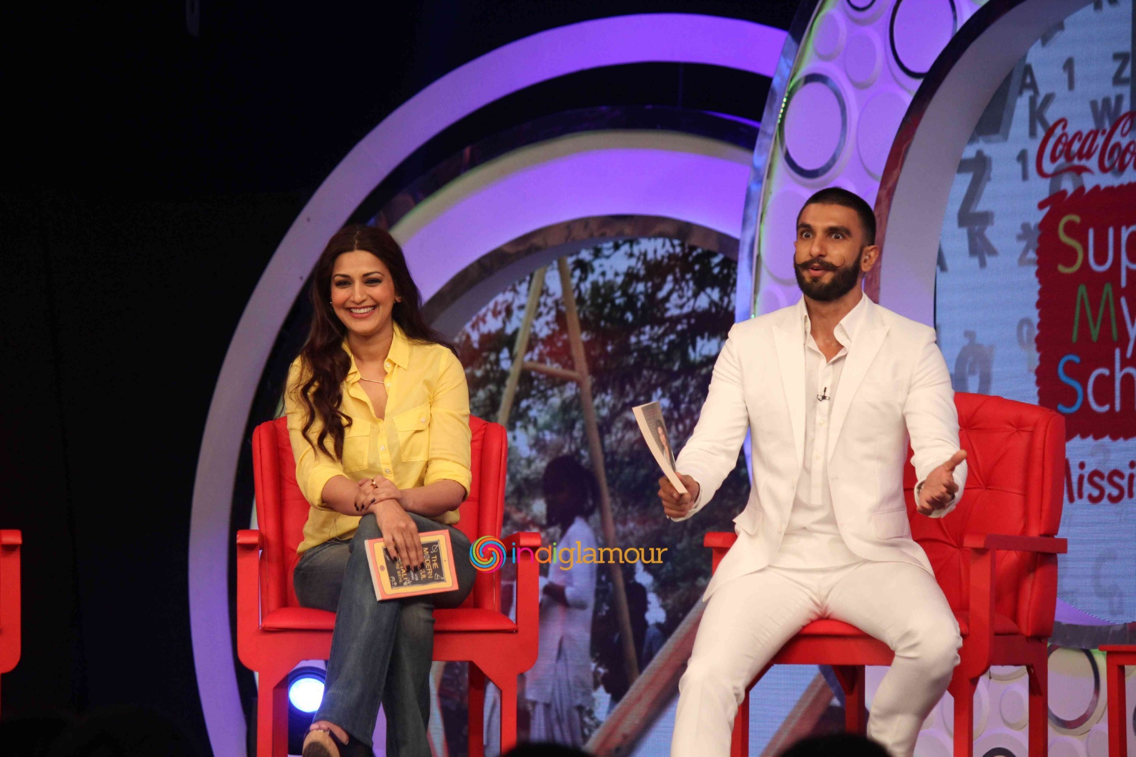 Support My School Campaign by NDTV and Coca Cola Event hd photo