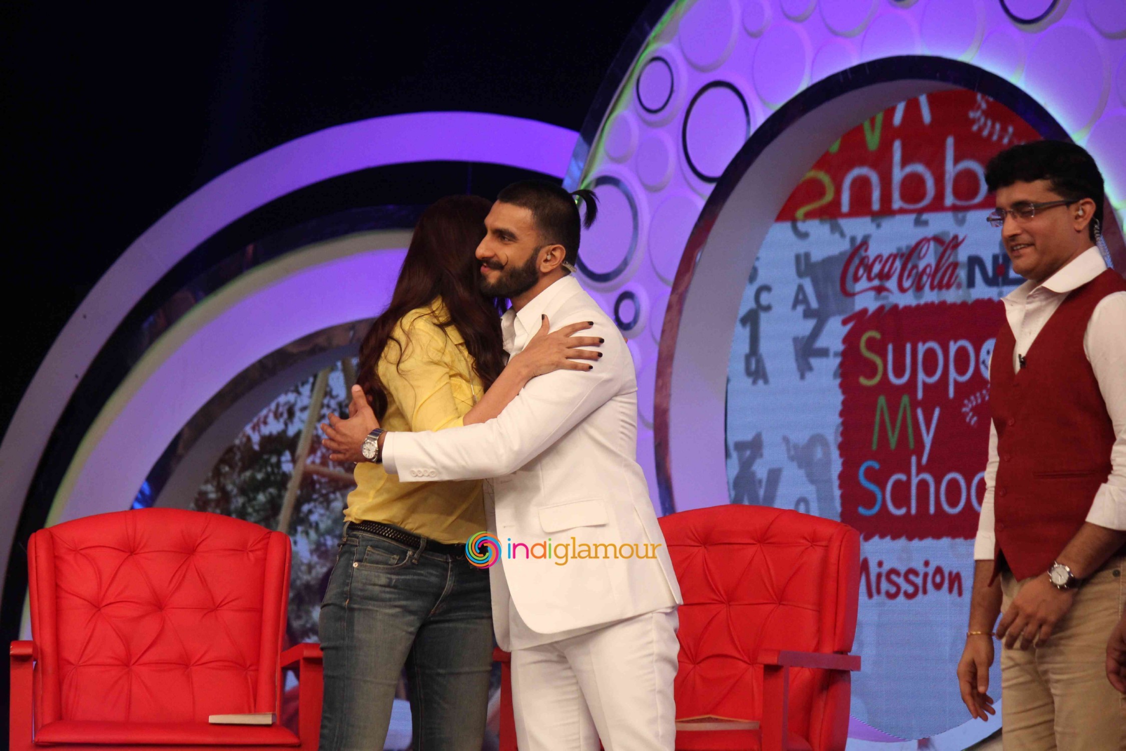 Support My School Campaign by NDTV and Coca Cola Event hd photo