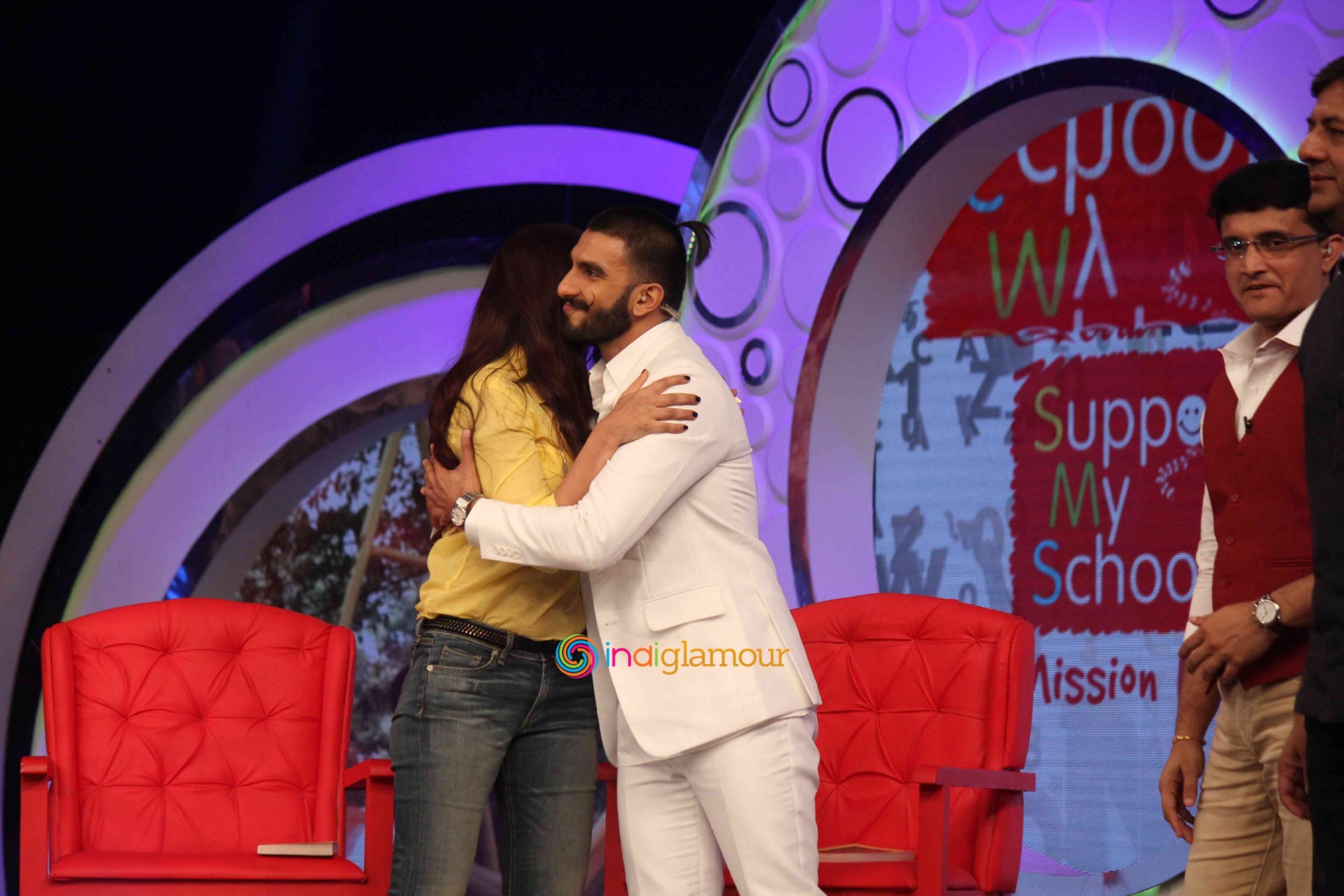 Support My School Campaign by NDTV and Coca Cola Event hd photo