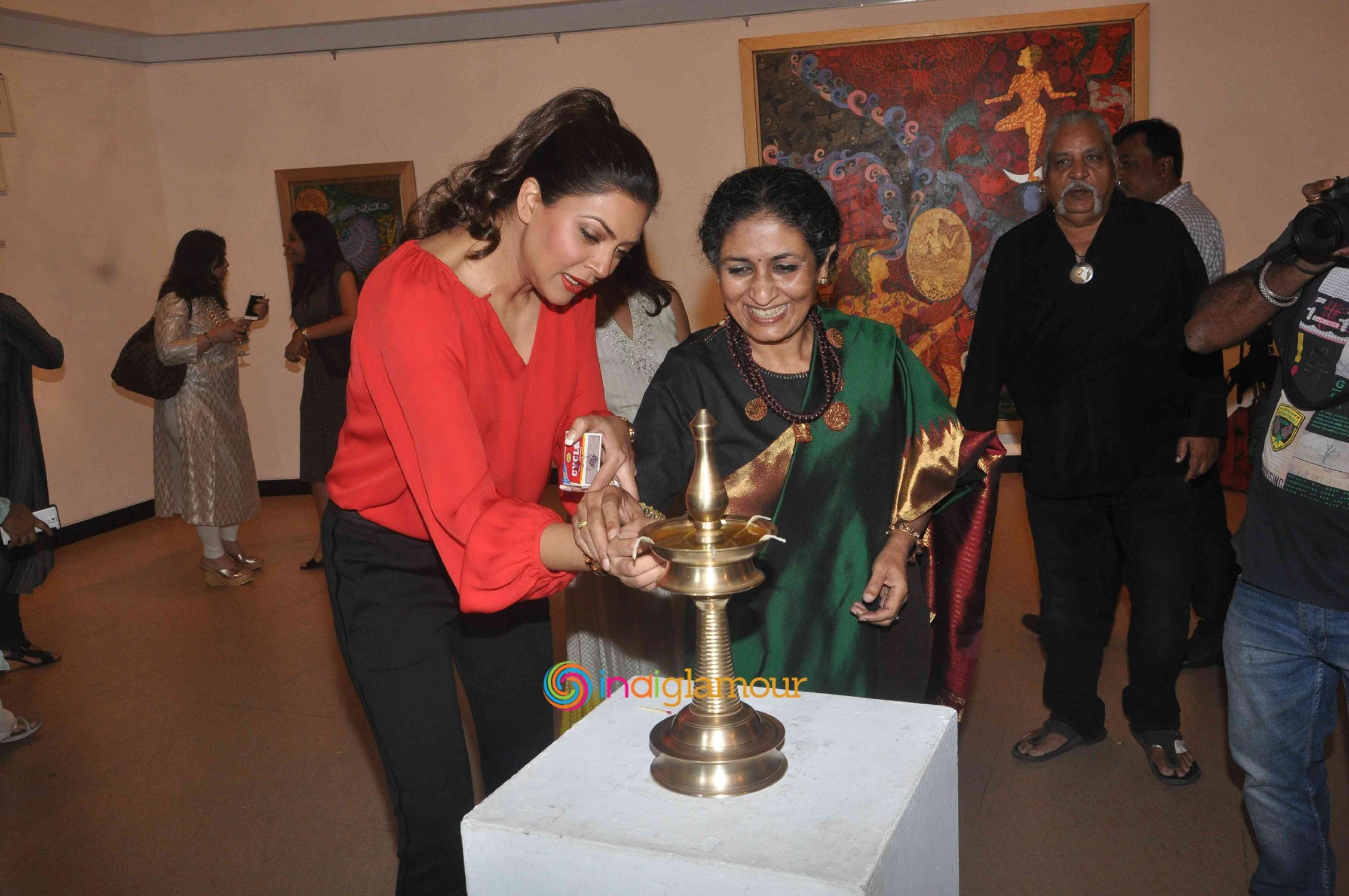 Inaugration of Seema Kohlis Exhibition Event hd photo