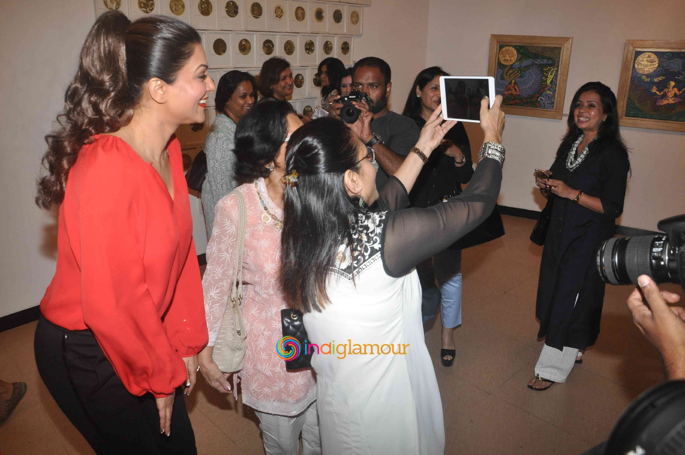 Inaugration of Seema Kohlis Exhibition Event hd photo
