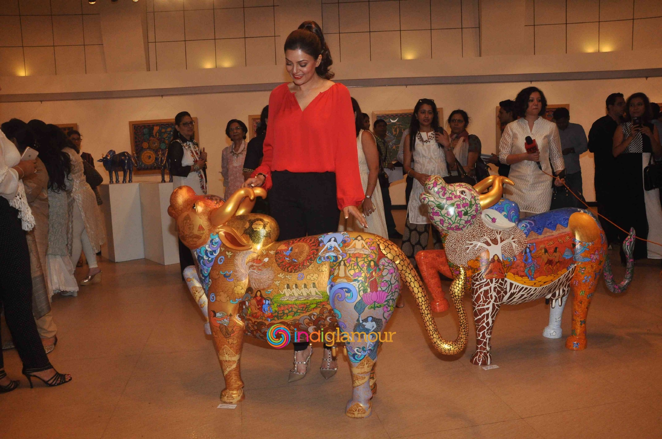 Inaugration of Seema Kohlis Exhibition Event hd photo
