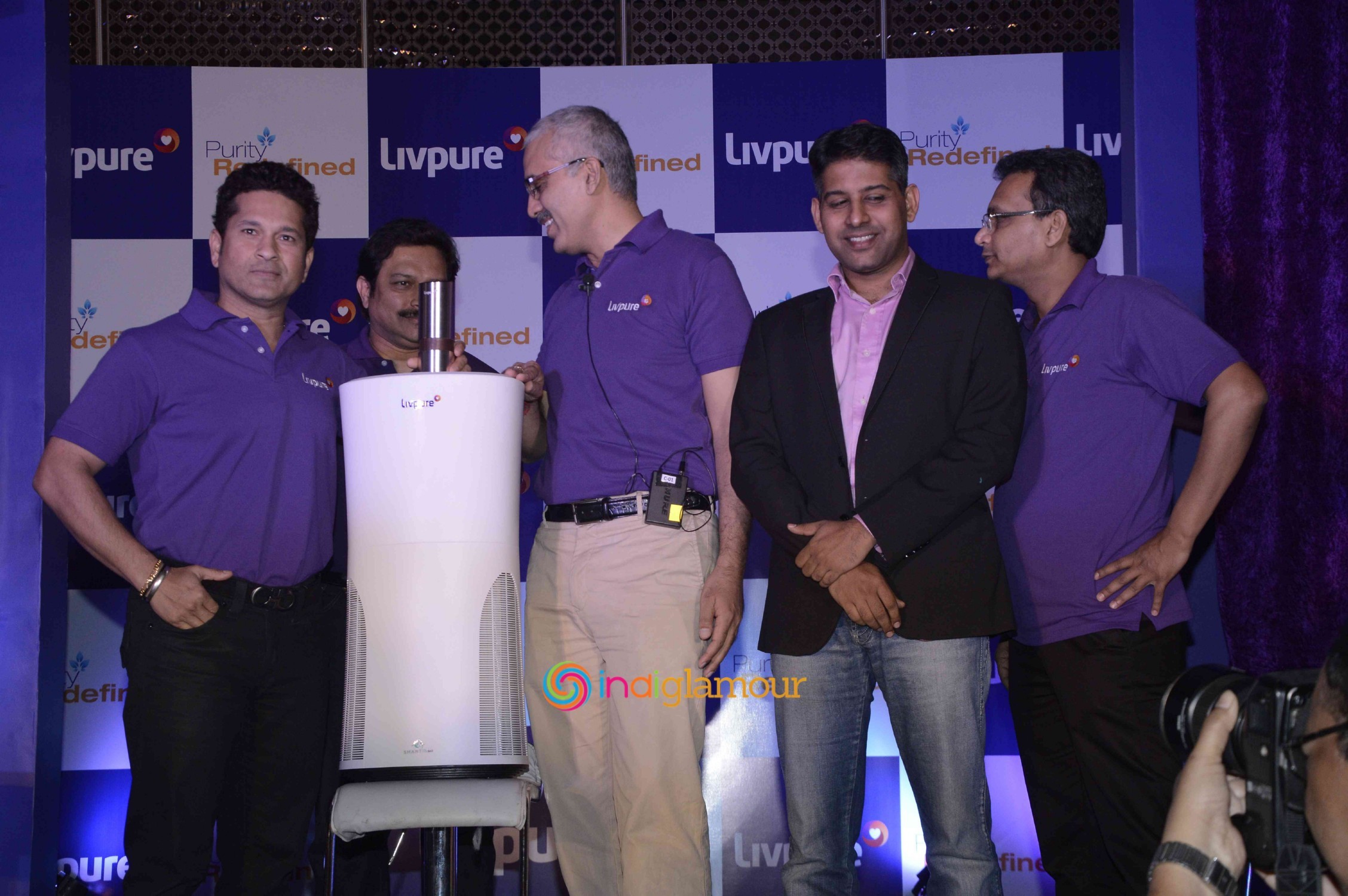 Sachin Tendulkar Launches Livpure Water Purifier Event hd photo