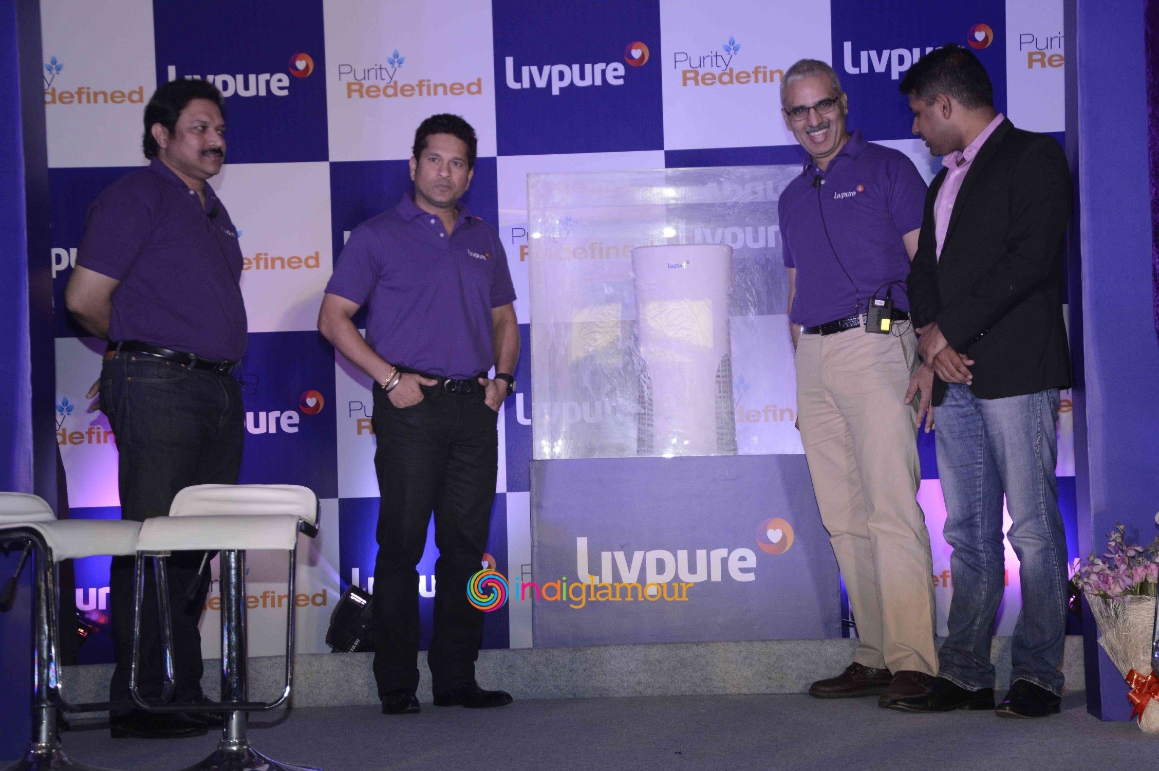 Sachin Tendulkar Launches Livpure Water Purifier Event hd photo
