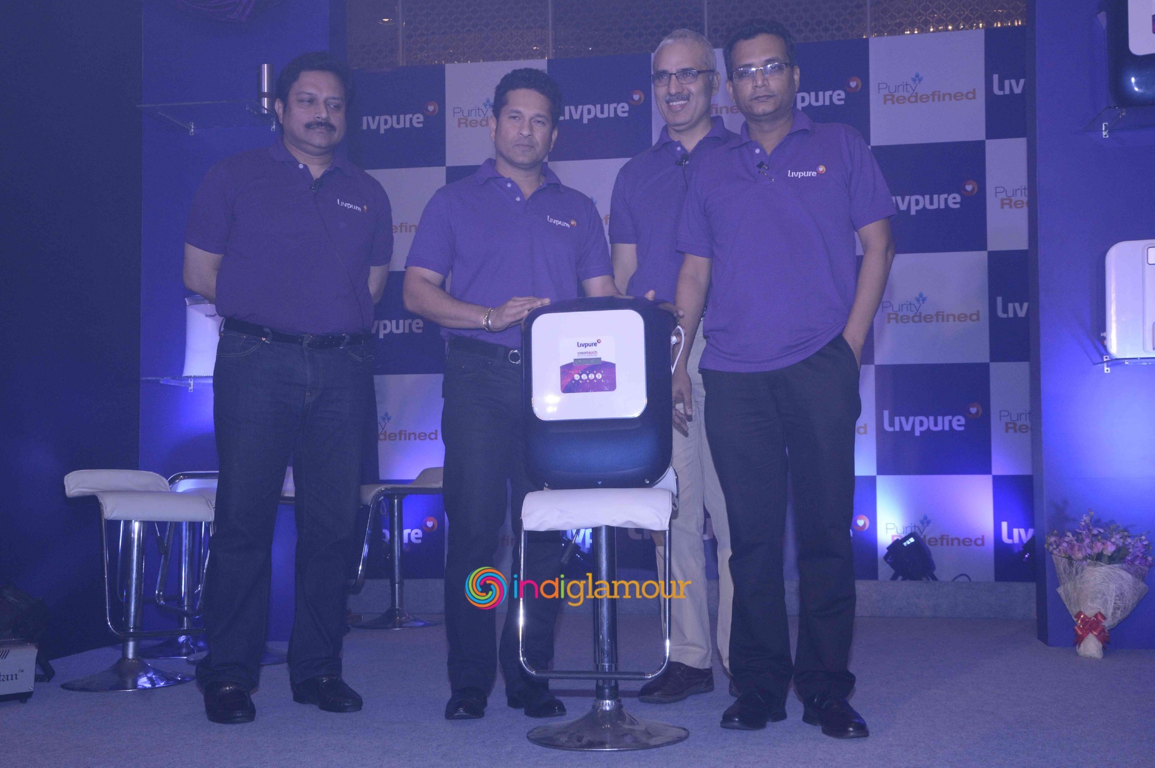 Sachin Tendulkar Launches Livpure Water Purifier Event hd photo