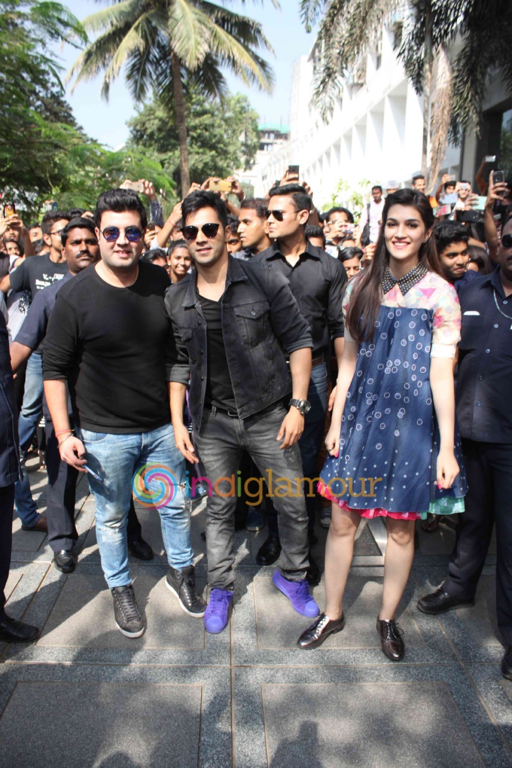 Promotion of Diwale at Mithibai College Event hd photo