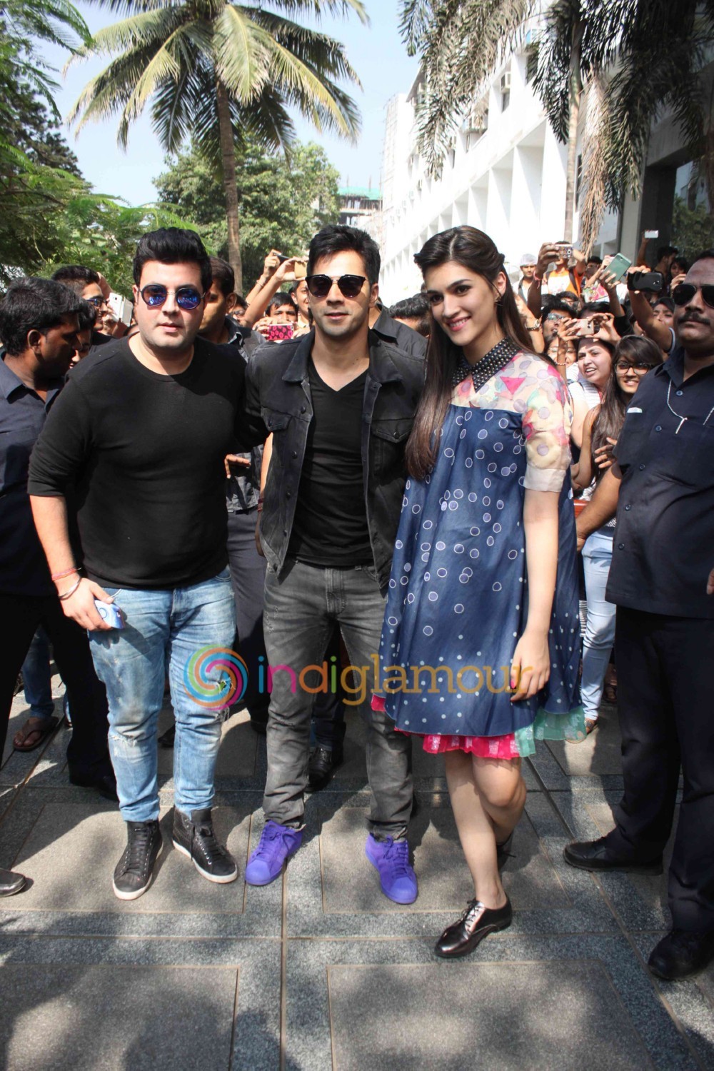 Promotion of Diwale at Mithibai College Event hd photo
