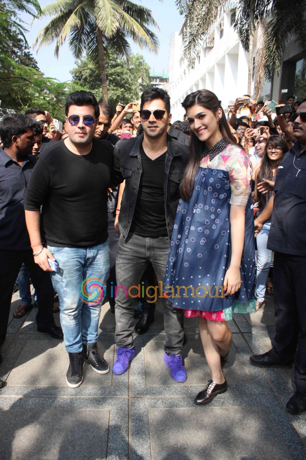 Promotion of Diwale at Mithibai College Event hd photo