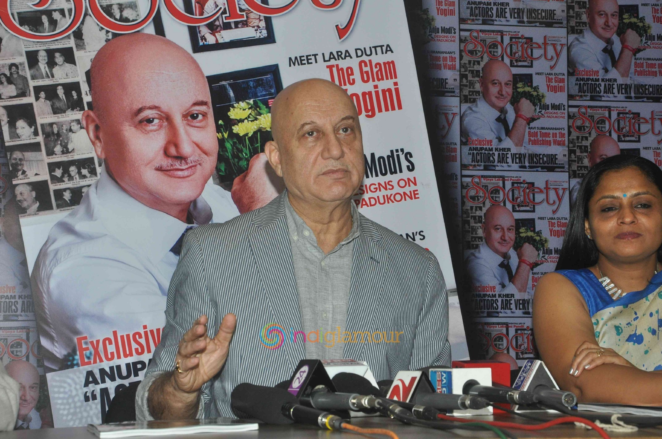 Unveiling of Society Magazine Cover December Issue Event hd photo