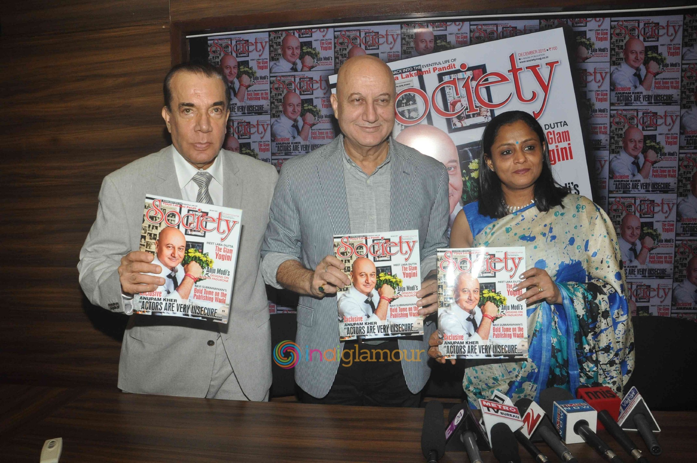Unveiling of Society Magazine Cover December Issue Event hd photo