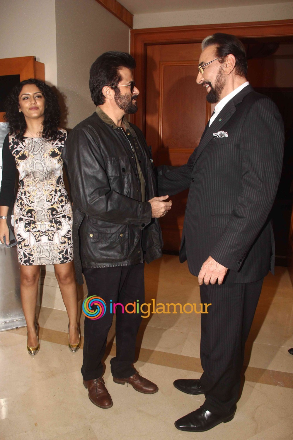 Kabir Bedi and Anil Kapoor During the DVD Launch of European TV Show Sandokan Event hd photo