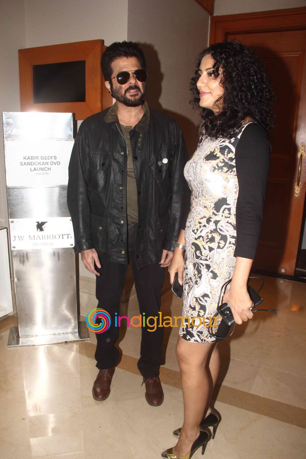 Kabir Bedi and Anil Kapoor During the DVD Launch of European TV Show Sandokan Event hd photo