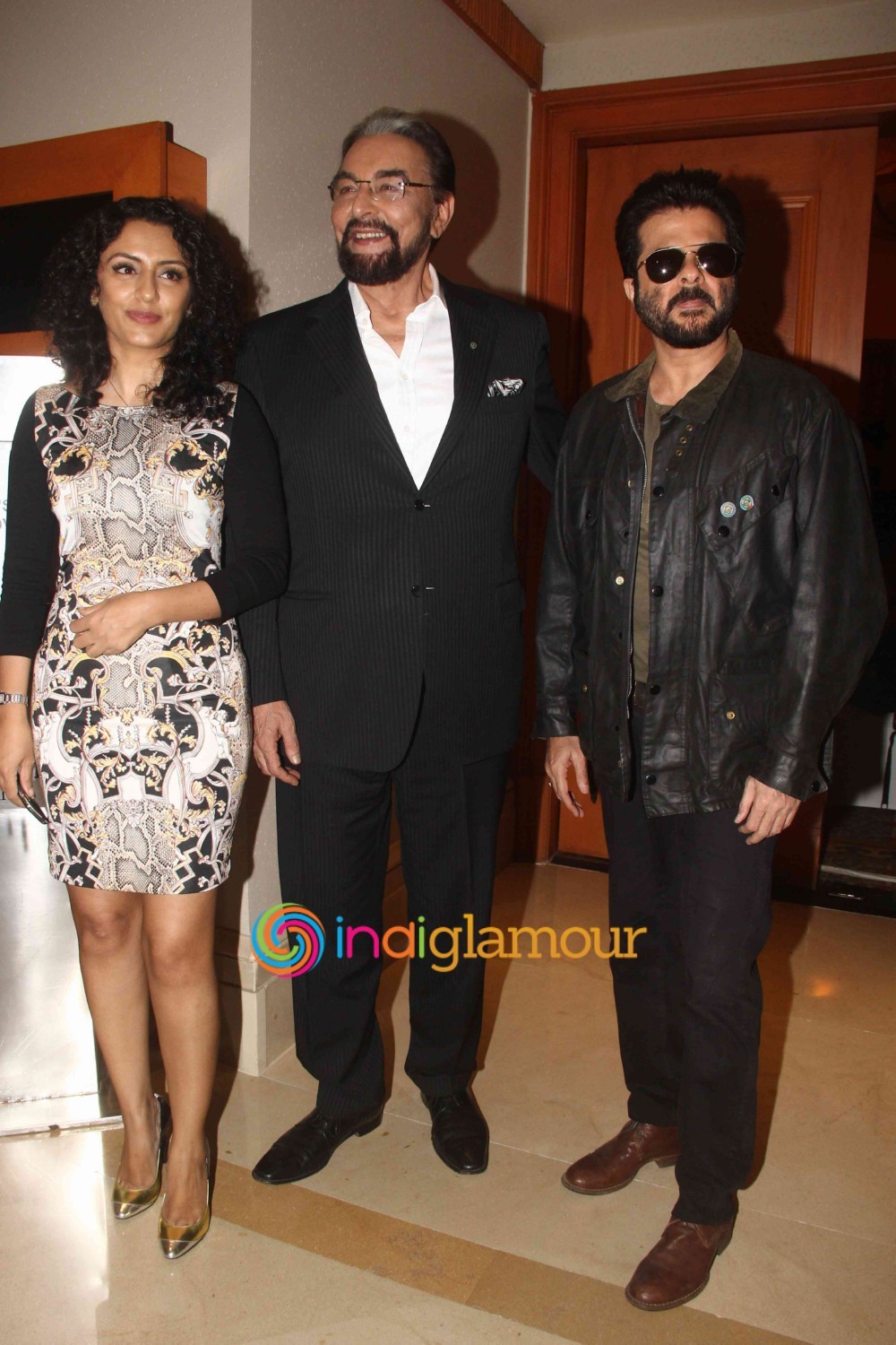 Kabir Bedi and Anil Kapoor During the DVD Launch of European TV Show Sandokan Event hd photo