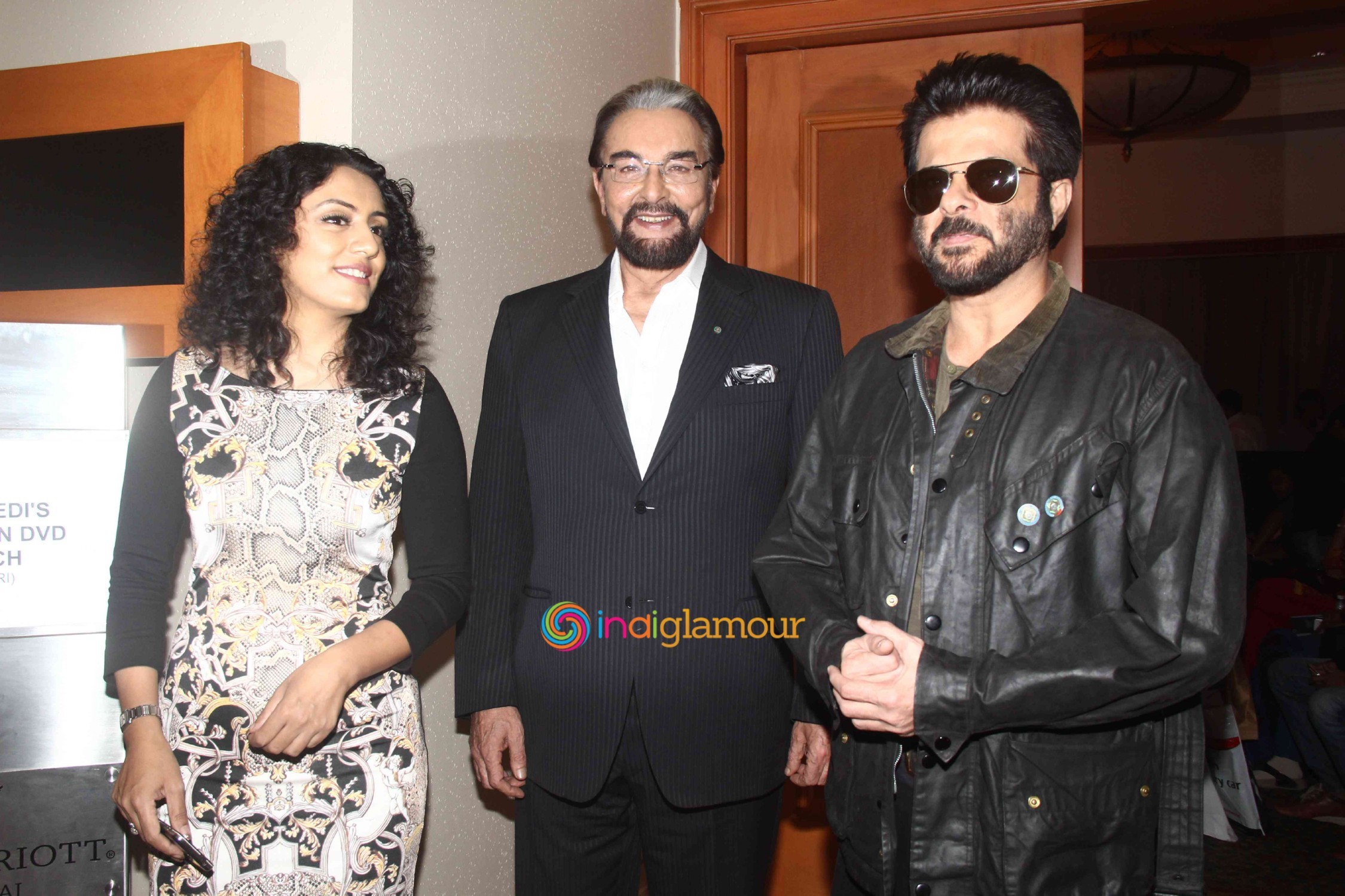 Kabir Bedi and Anil Kapoor During the DVD Launch of European TV Show Sandokan Event hd photo