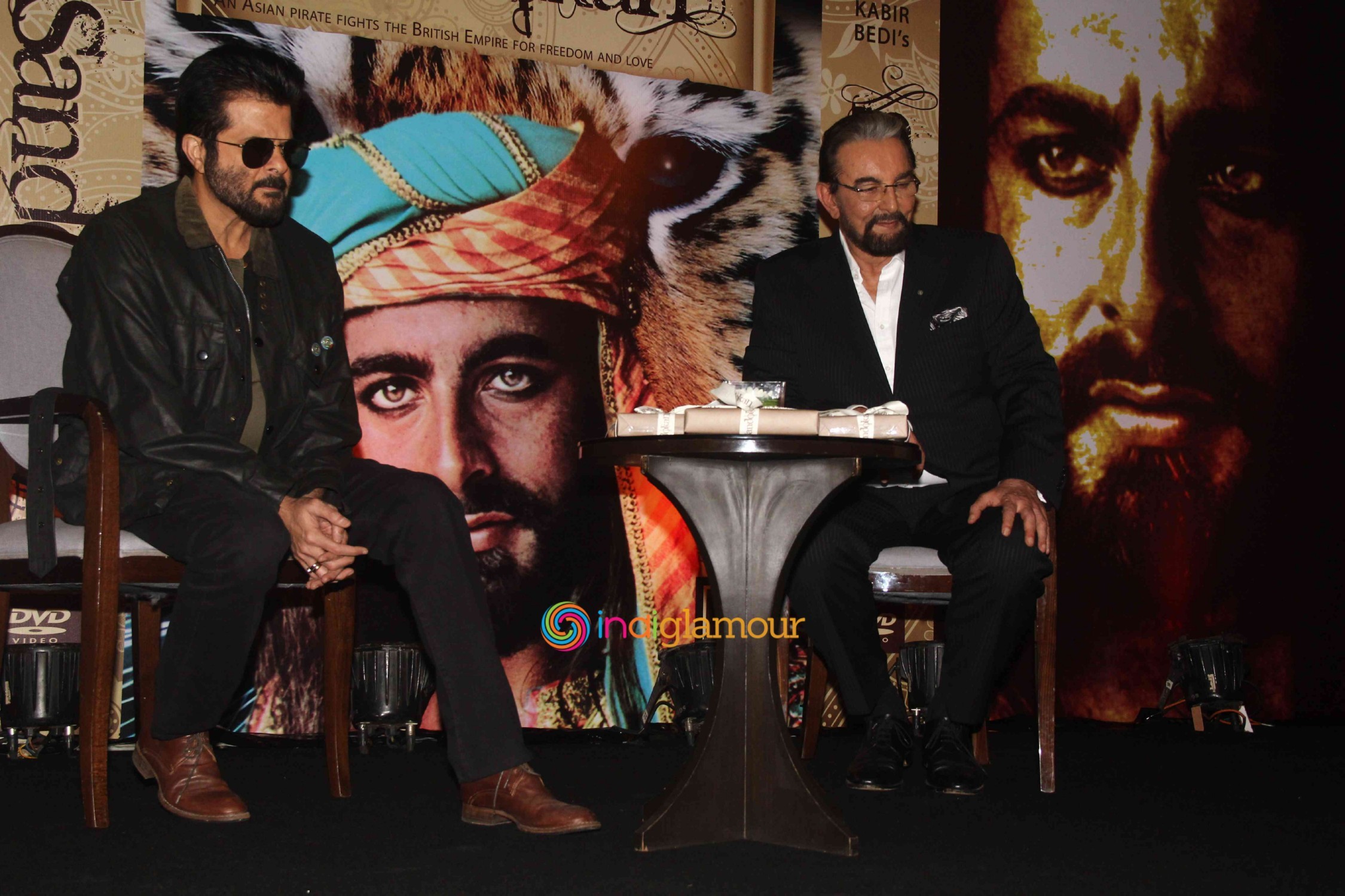 Kabir Bedi and Anil Kapoor During the DVD Launch of European TV Show Sandokan Event hd photo