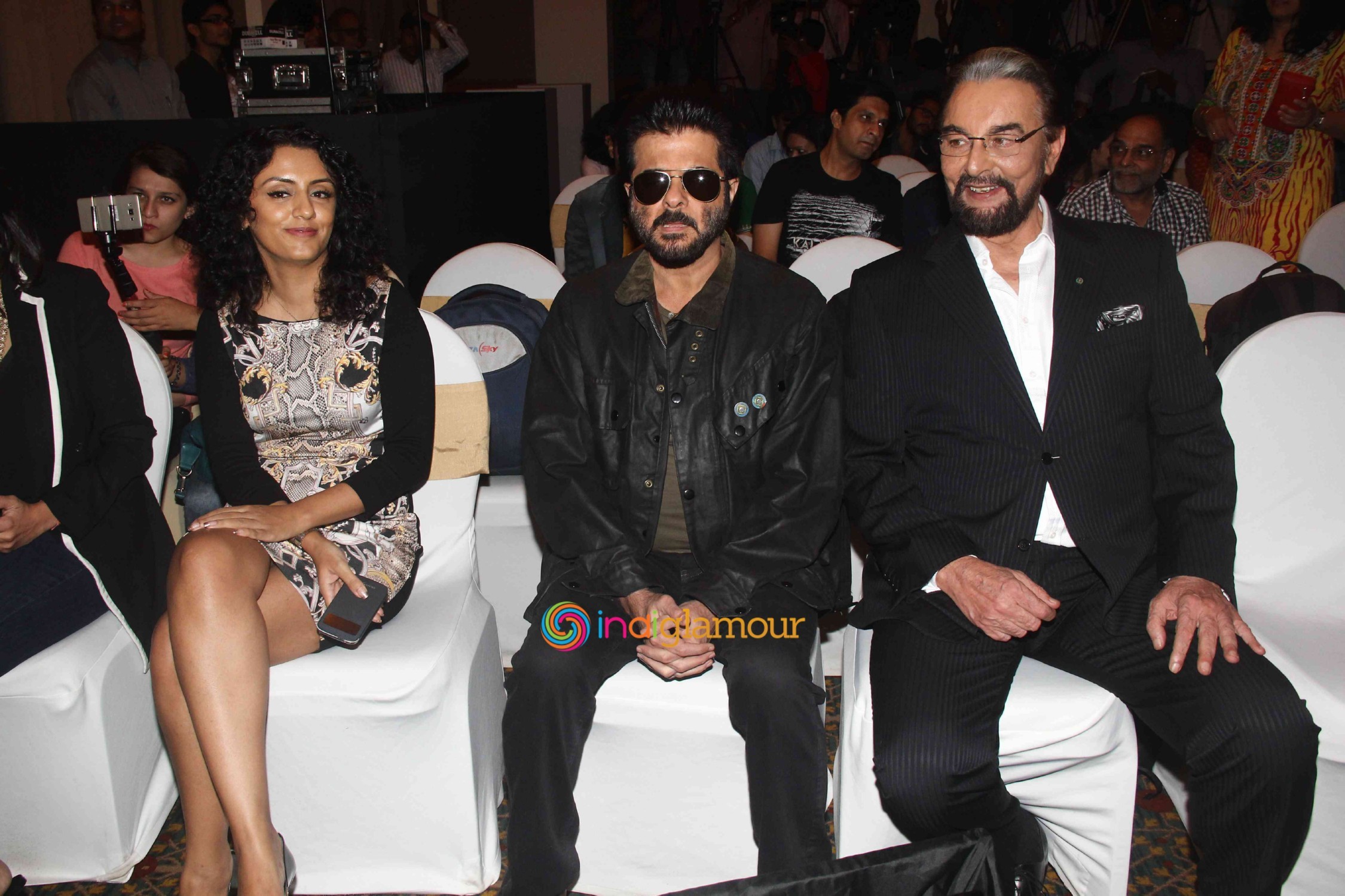 Kabir Bedi and Anil Kapoor During the DVD Launch of European TV Show Sandokan Event hd photo