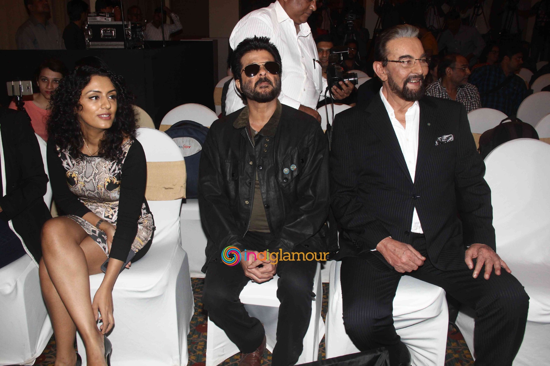 Kabir Bedi and Anil Kapoor During the DVD Launch of European TV Show Sandokan Event hd photo