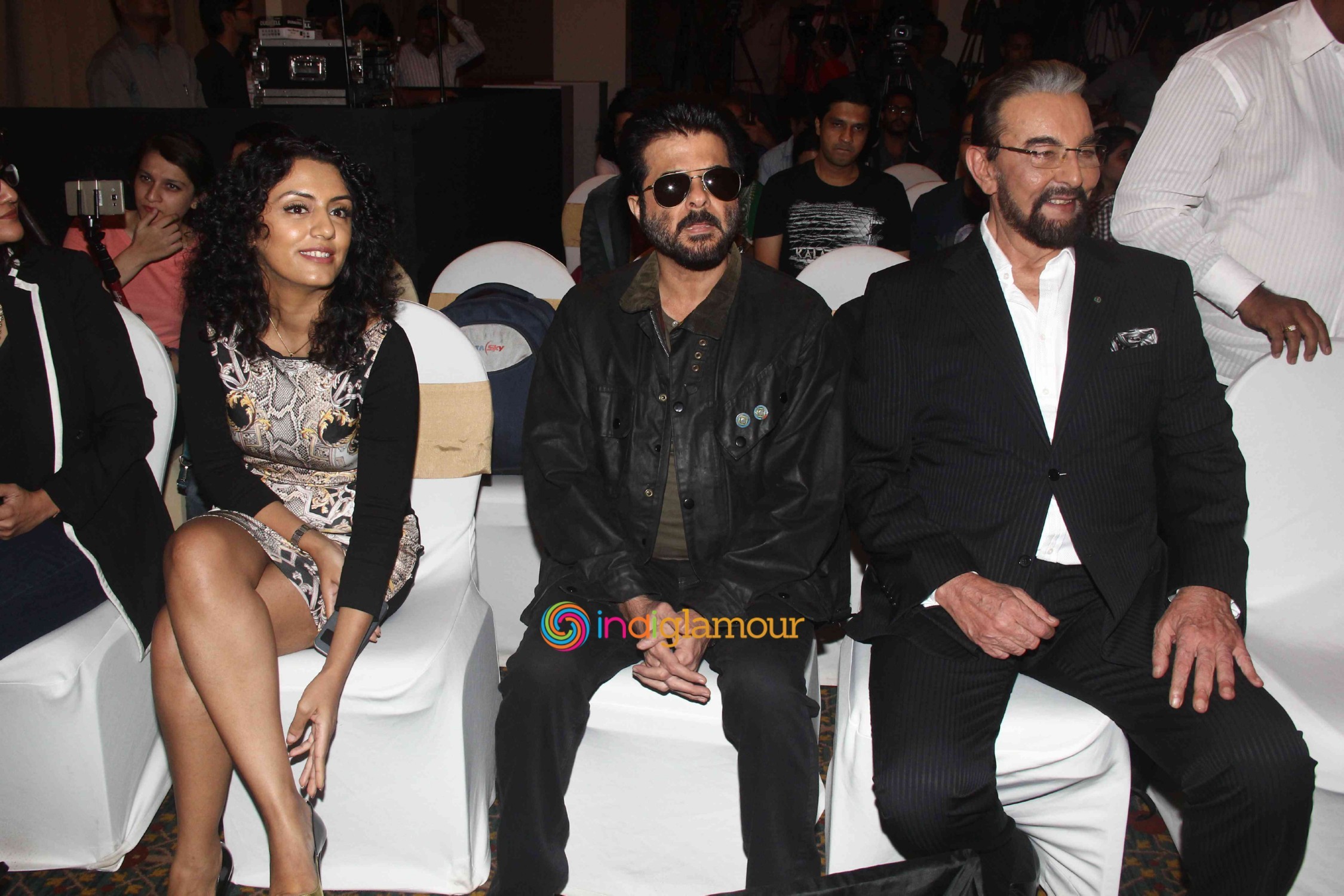 Kabir Bedi and Anil Kapoor During the DVD Launch of European TV Show Sandokan Event hd photo