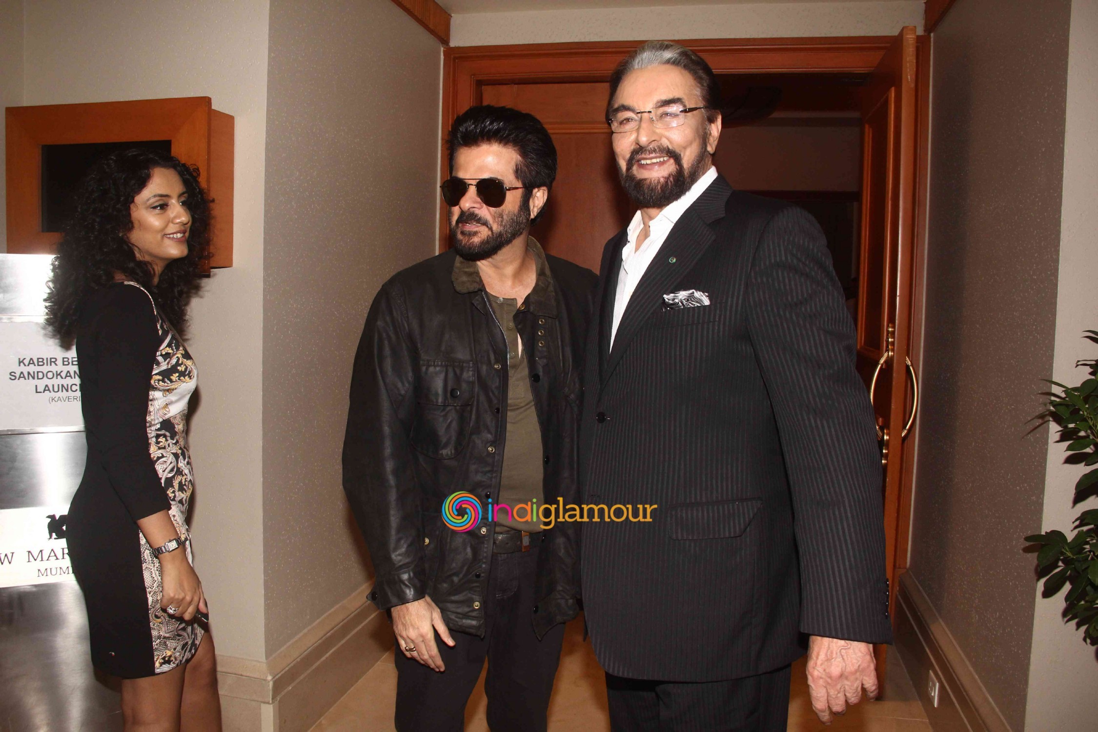 Kabir Bedi and Anil Kapoor During the DVD Launch of European TV Show Sandokan Event hd photo