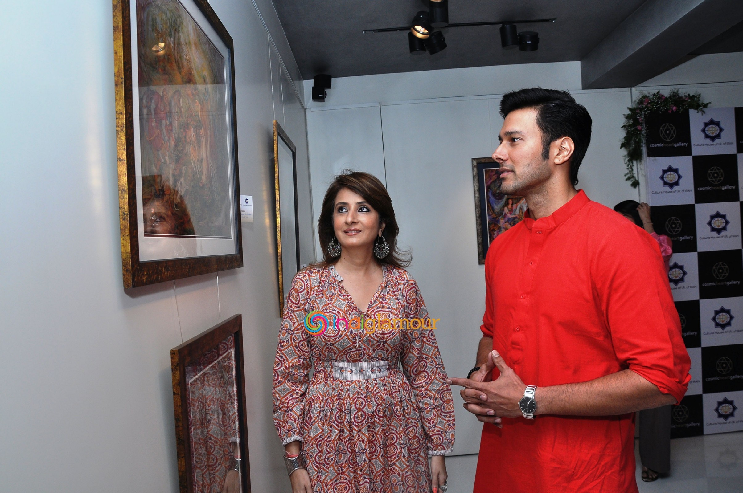 Rajneesh Duggal at Mahmoud Farshchian's Art Show Event Event hd photo