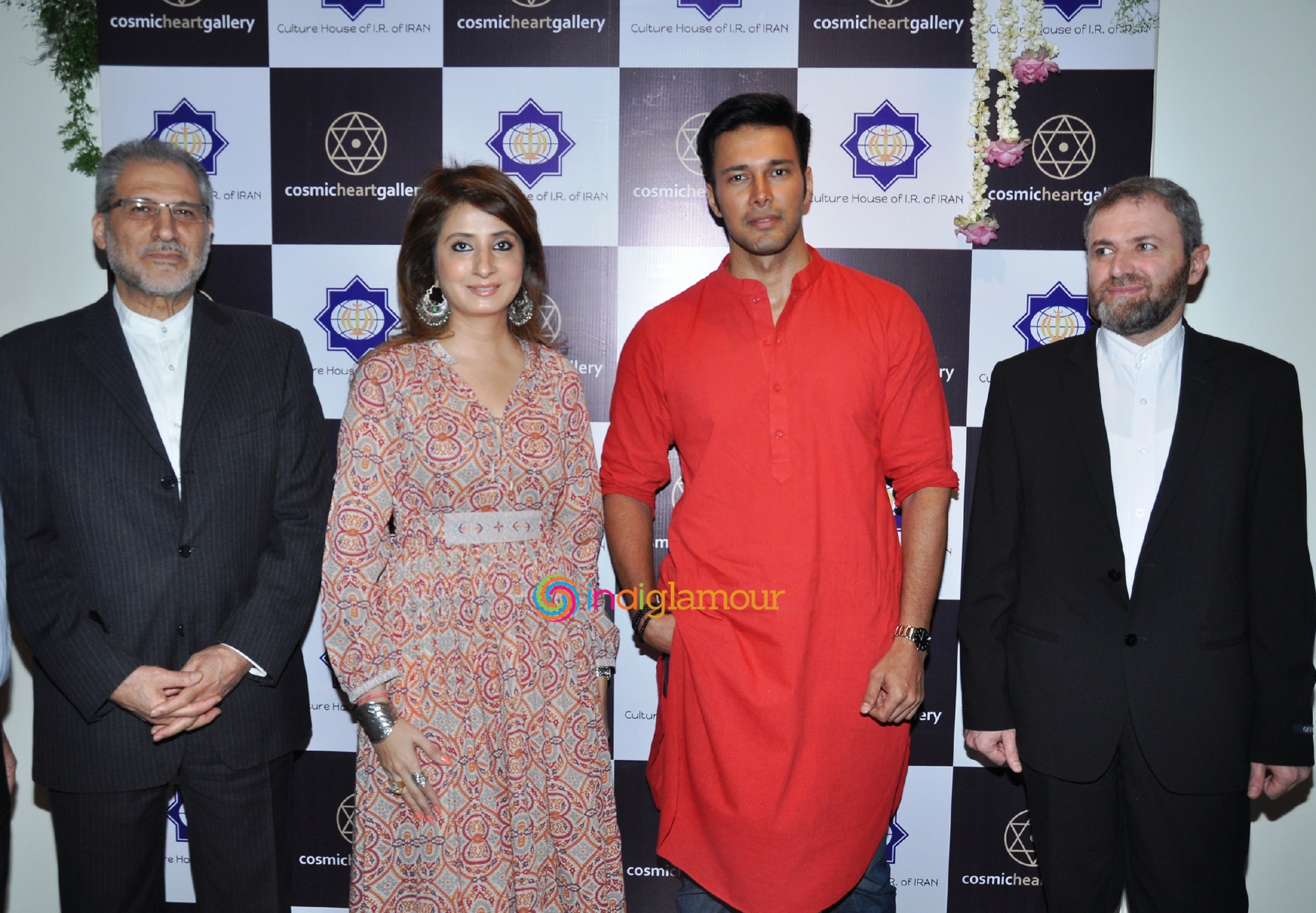 Rajneesh Duggal at Mahmoud Farshchian's Art Show Event Event hd photo