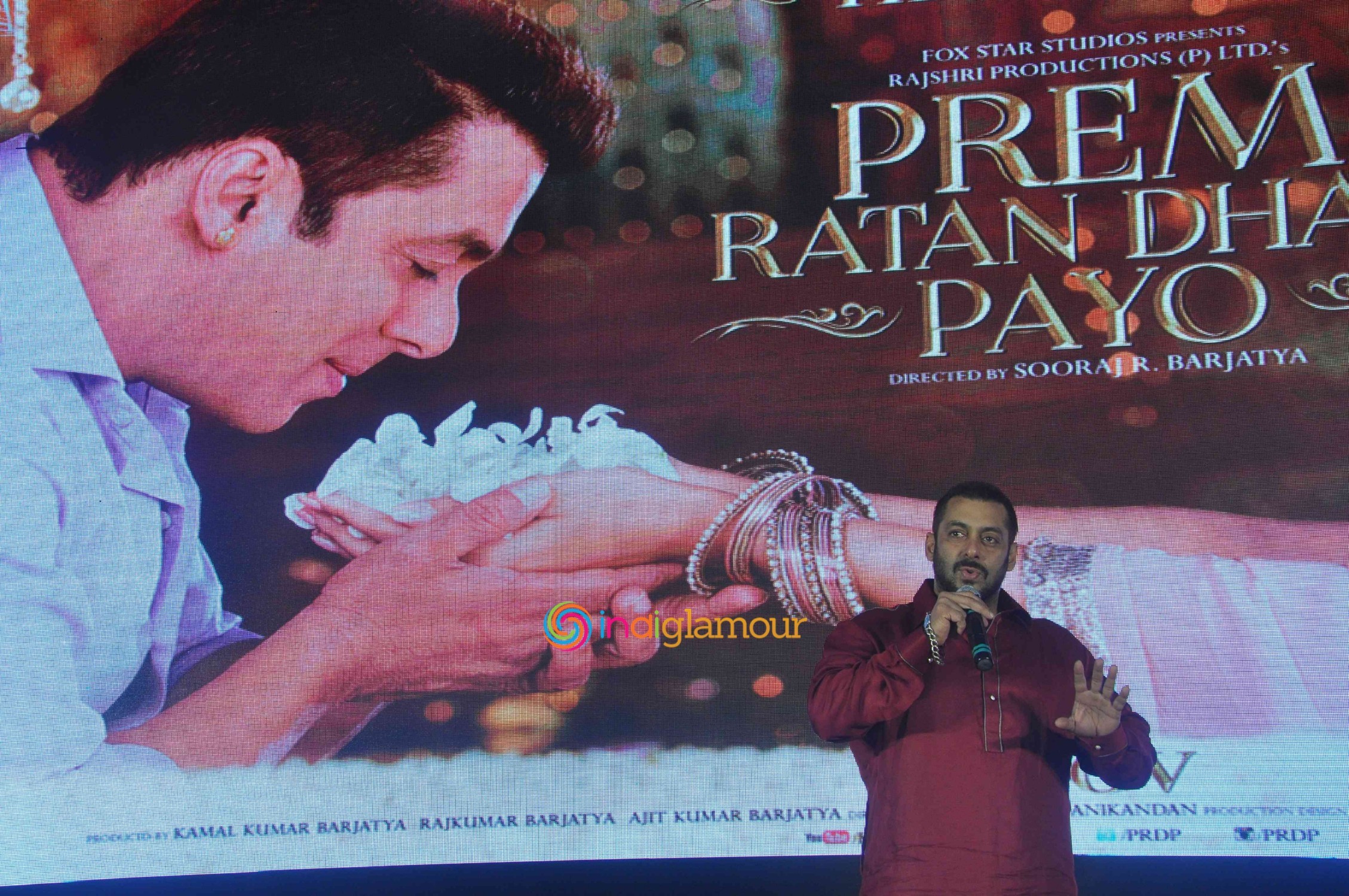 Promotion of Prem Ratan Dhan Payo Event hd photo