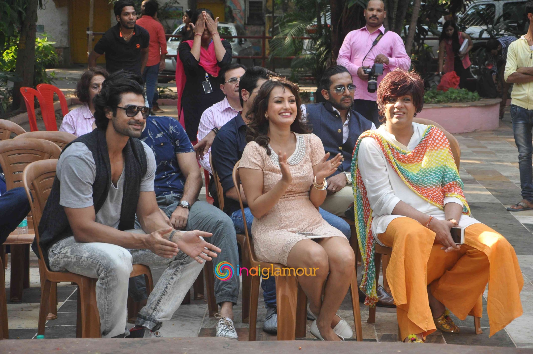 Launch of Nisha Rawal's Song Choti Si Asha Event hd photo