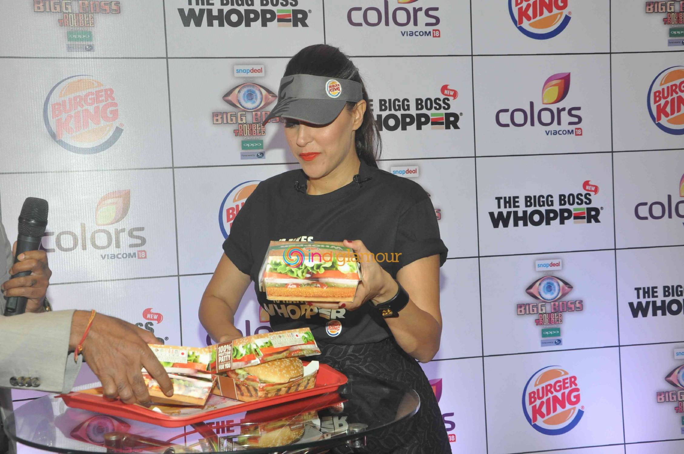 Neha Dhupia Launches Burger King Big Boss Whopper Event hd photo
