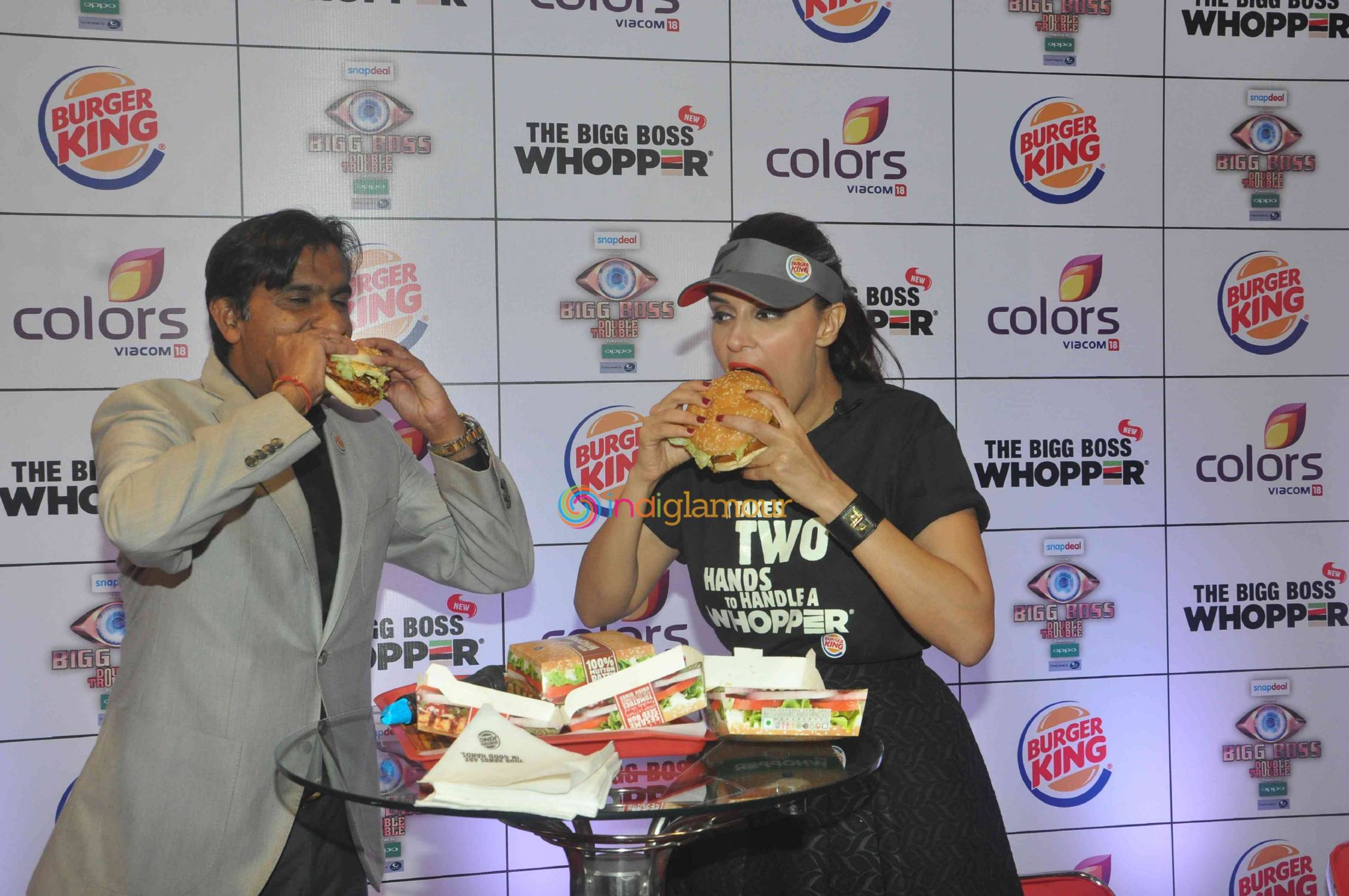 Neha Dhupia Launches Burger King Big Boss Whopper Event hd photo