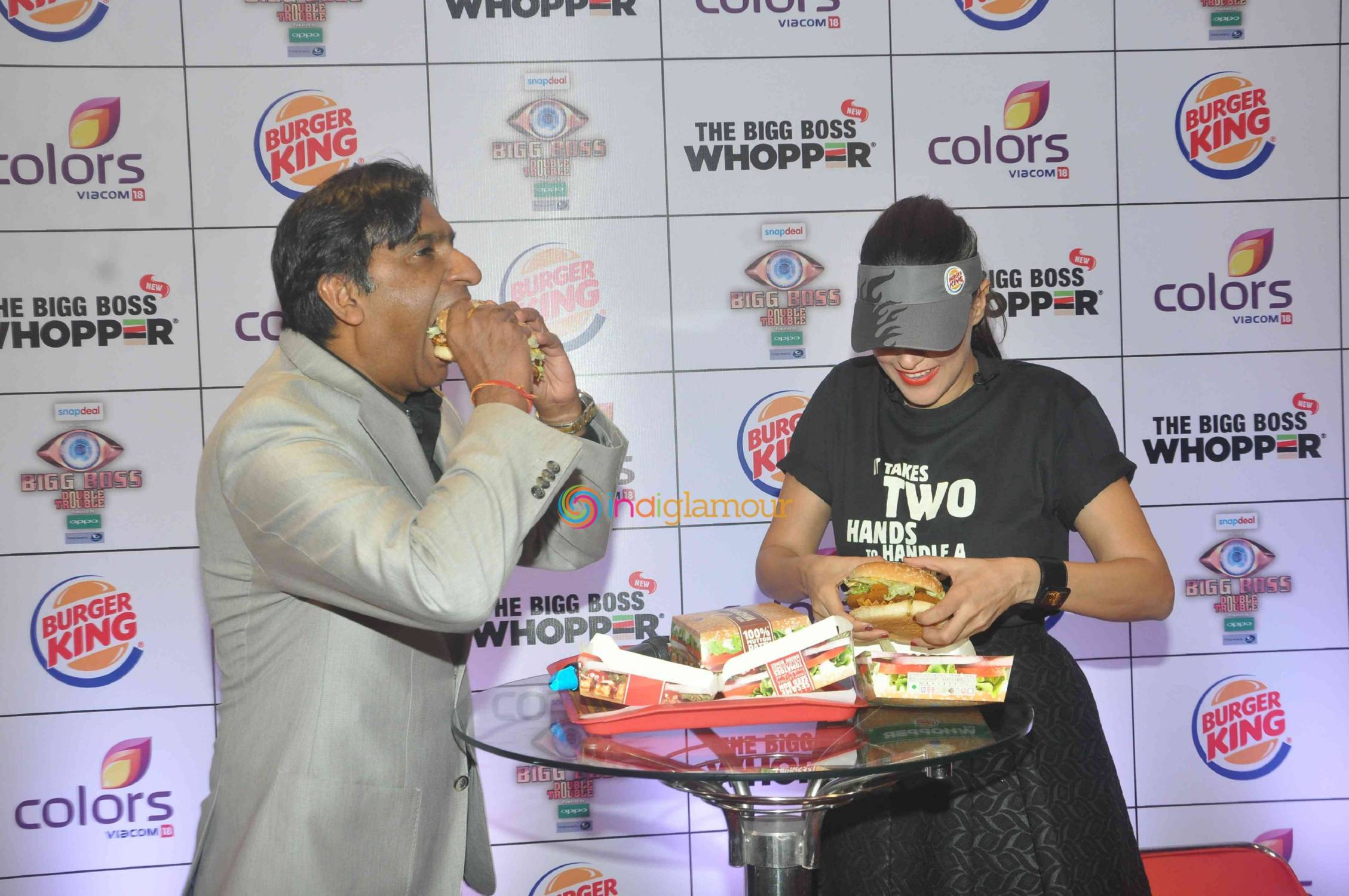Neha Dhupia Launches Burger King Big Boss Whopper Event hd photo