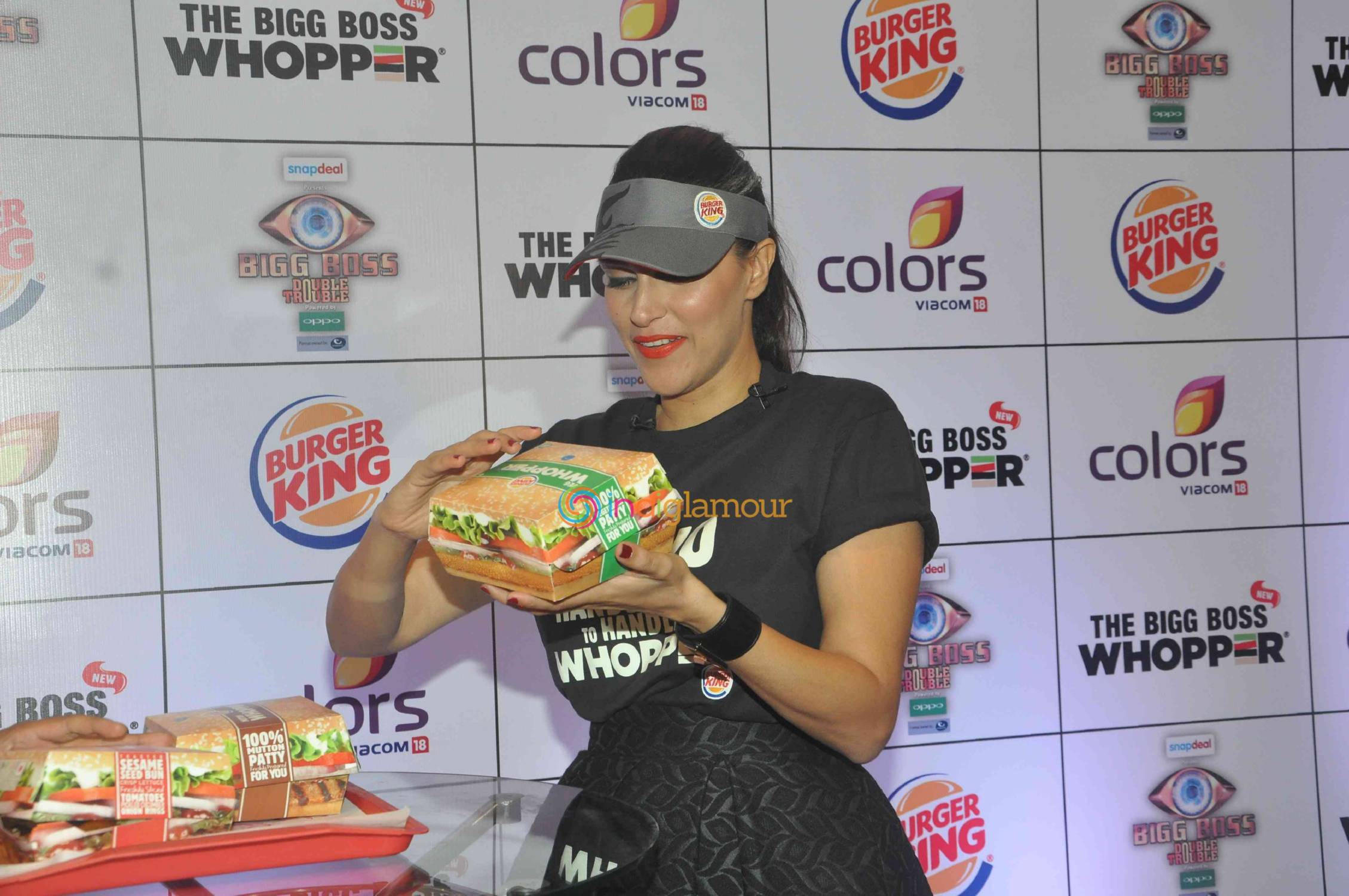 Neha Dhupia Launches Burger King Big Boss Whopper Event hd photo