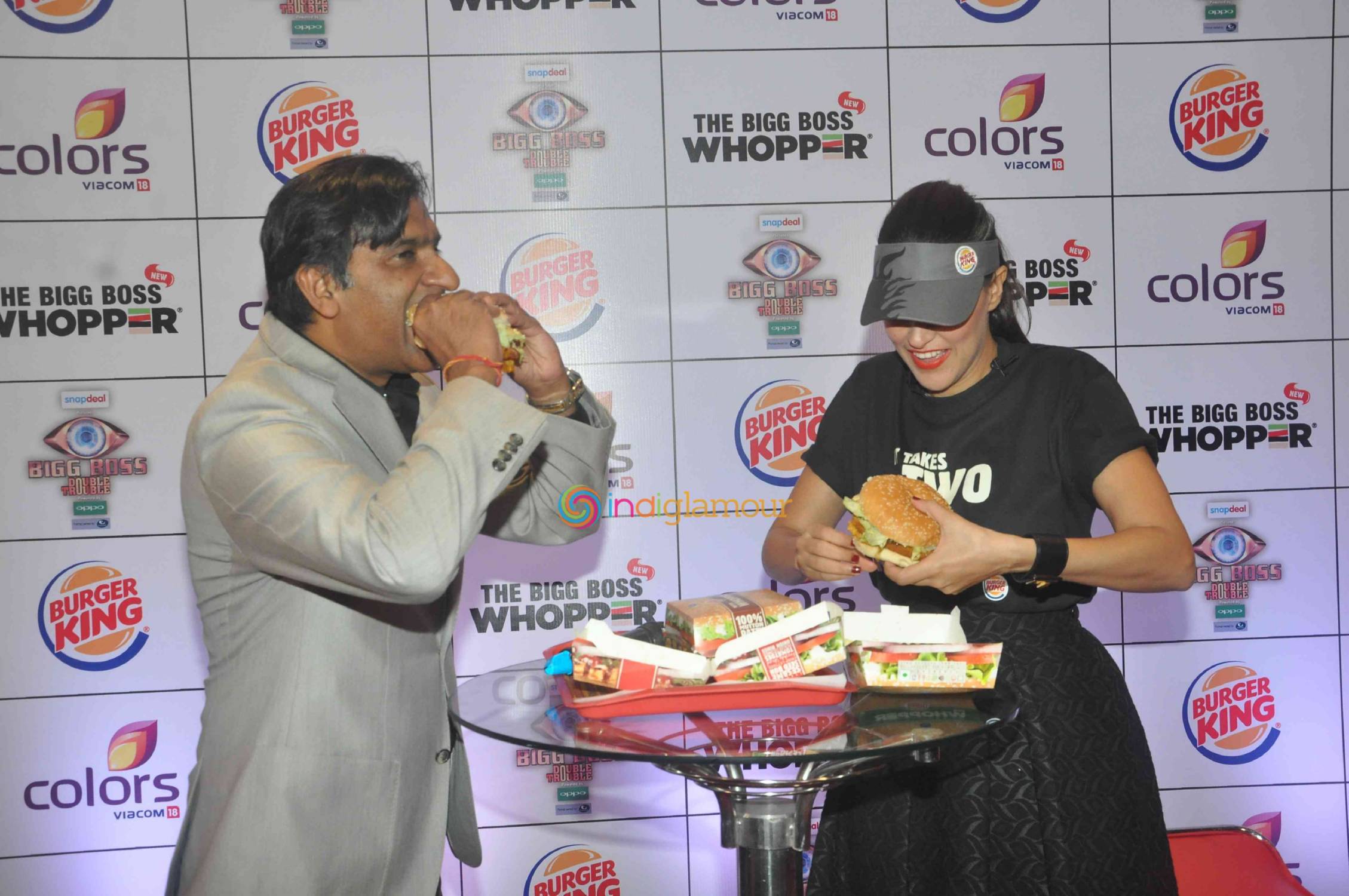 Neha Dhupia Launches Burger King Big Boss Whopper Event hd photo