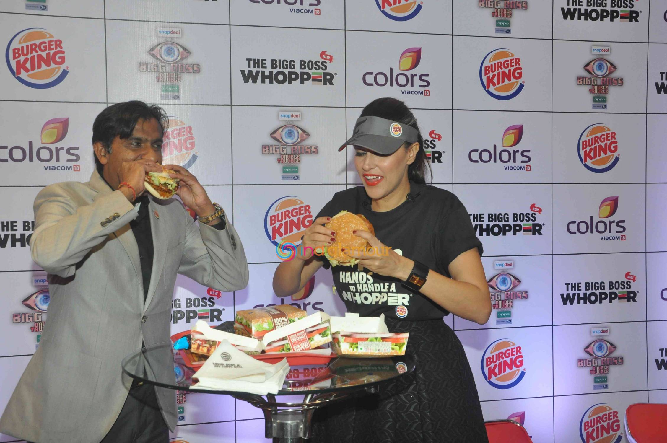 Neha Dhupia Launches Burger King Big Boss Whopper Event hd photo