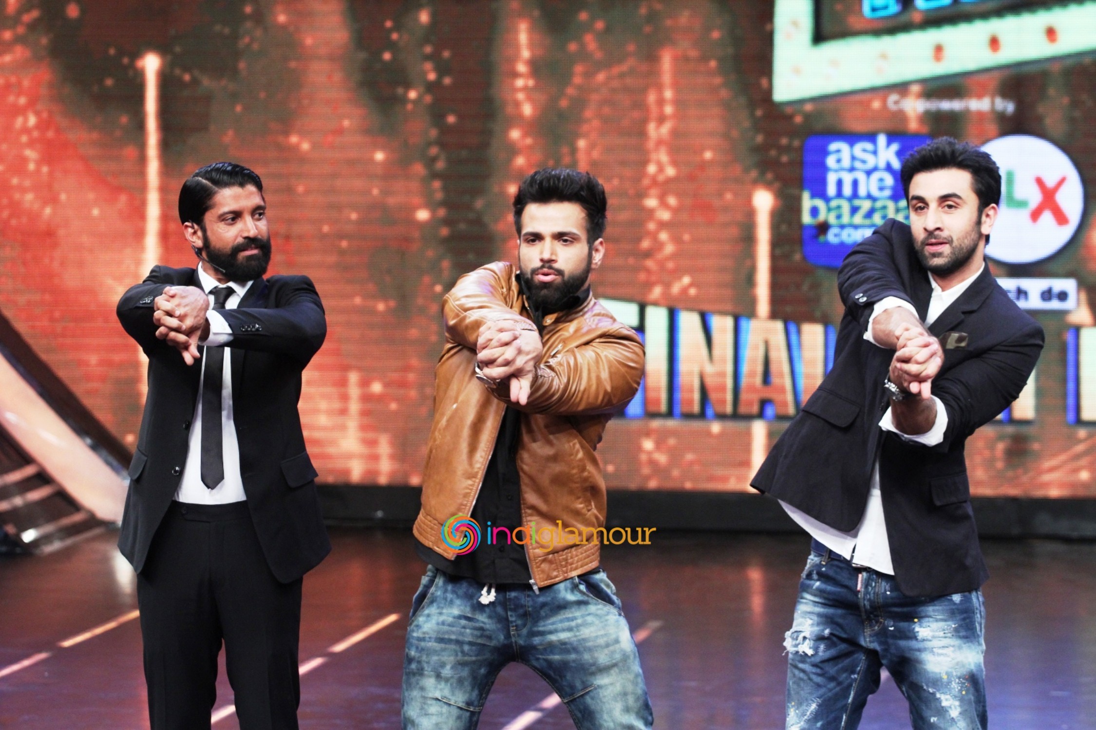 Ranbir Kapoor and Deepika Padukone Graced the Grand Finale of Zee TV Show I Can Do That Event hd photo